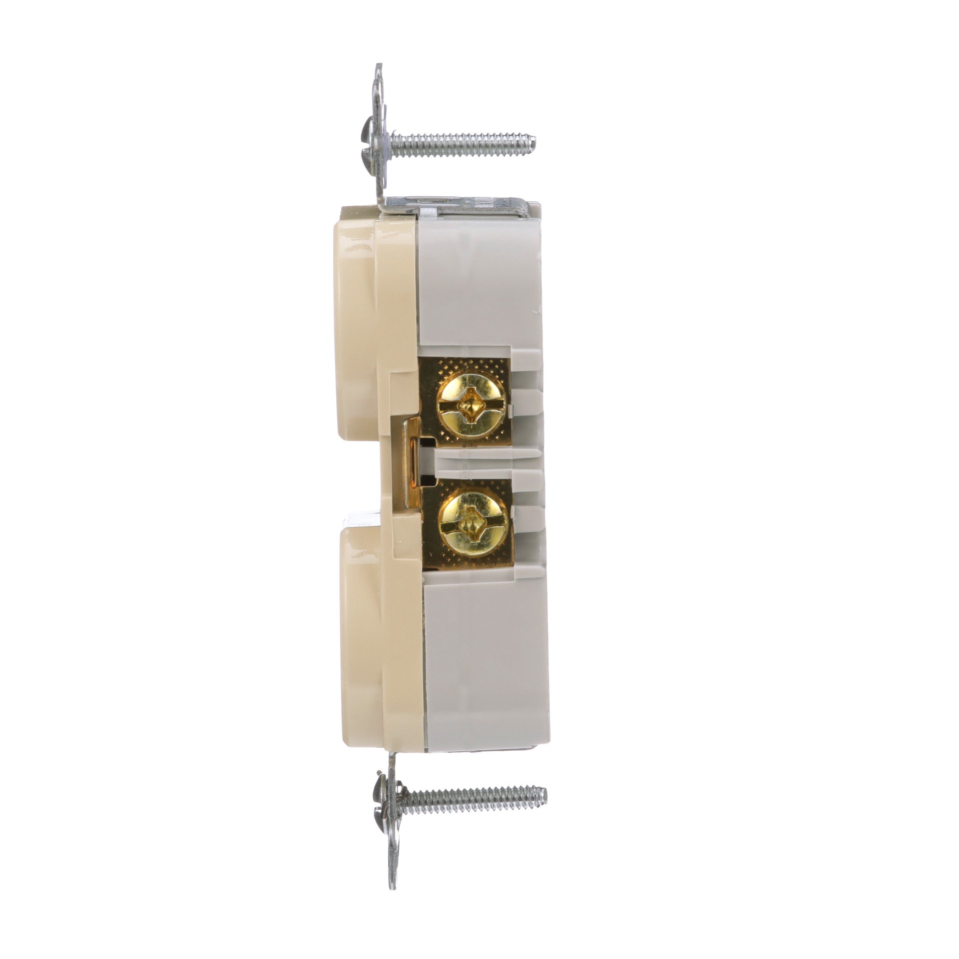 slide 3 of 6, Eaton Arrow Hart 20 -Amp 125-volt Tamper Resistant Residential/Commercial Duplex Outlet , Ivory, 1 ct