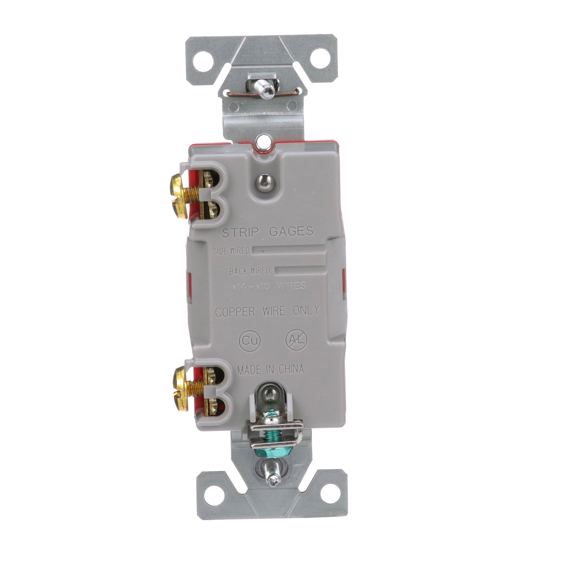 slide 4 of 6, Eaton 20-amp Single-pole Toggle Light Switch , Gray, 1 ct