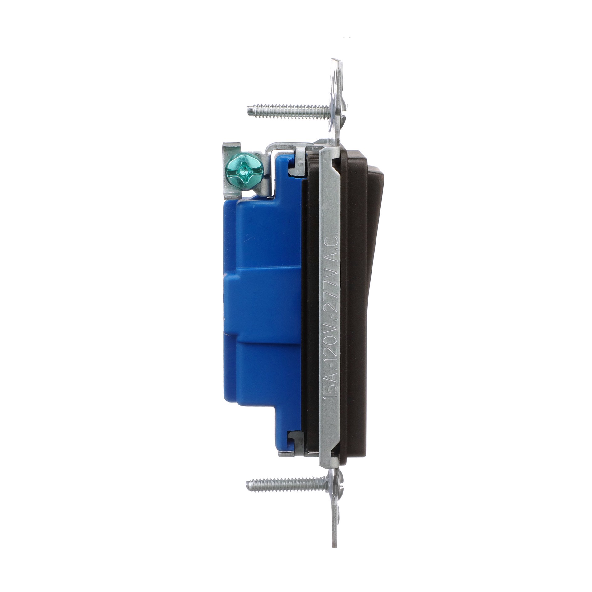 slide 5 of 6, Eaton 15-amp Single-pole Rocker Light Switch , Oil Rubbed Bronze, 1 ct