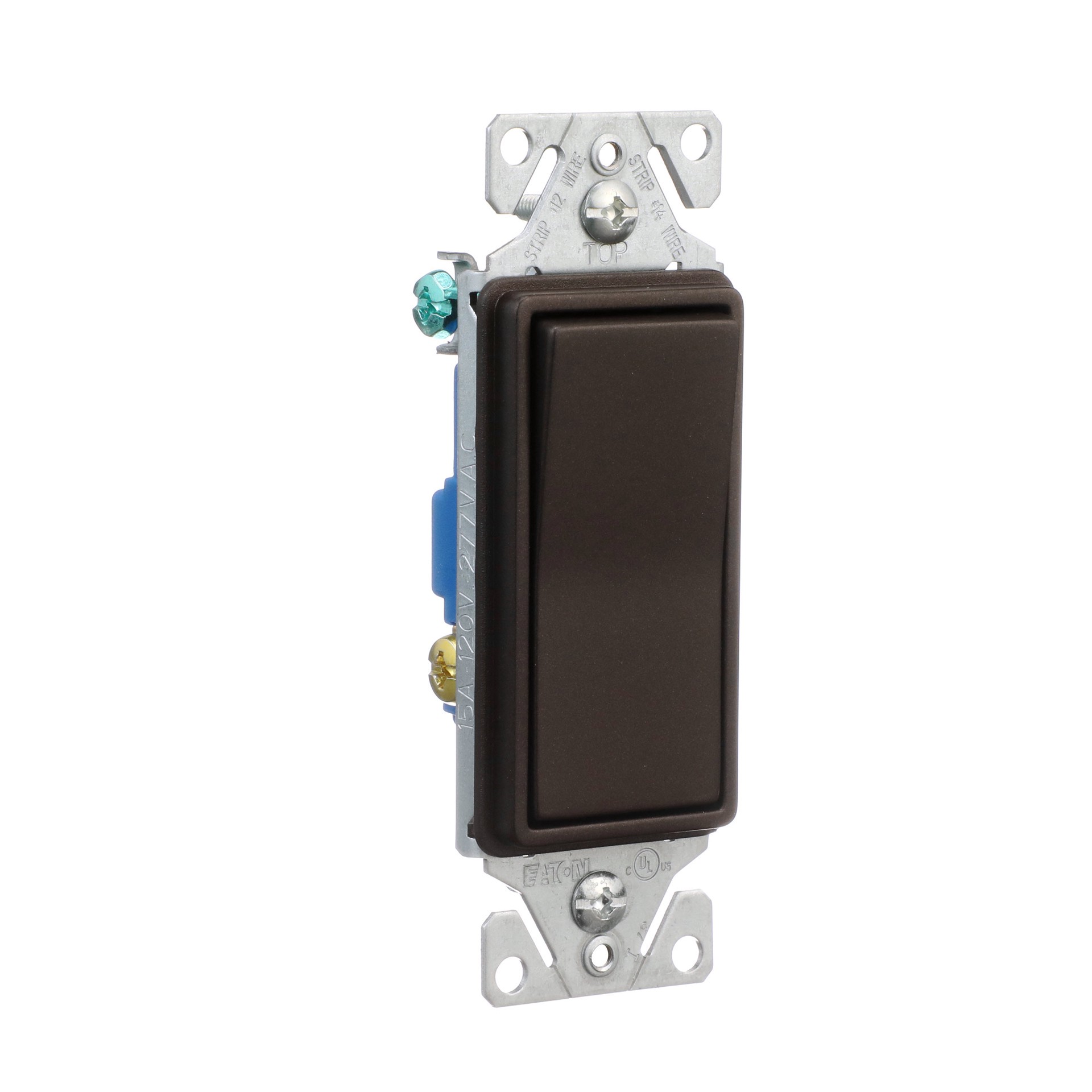 slide 6 of 6, Eaton 15-amp 3-way Rocker Light Switch , Oil Rubbed Bronze, 1 ct