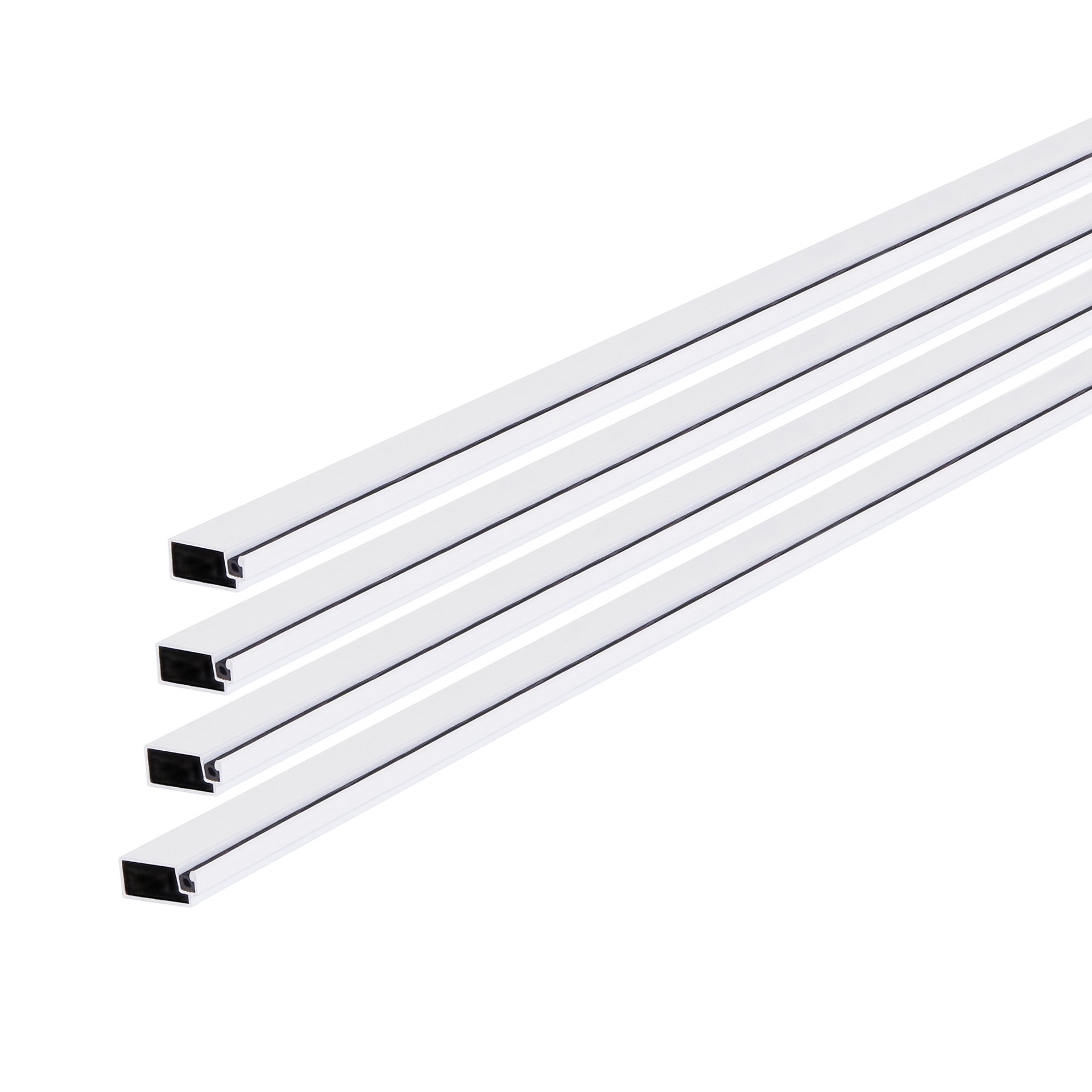 slide 1 of 6, M-D 5/16-in x 5-ft White Aluminum Replacement screen kit, 1 ct