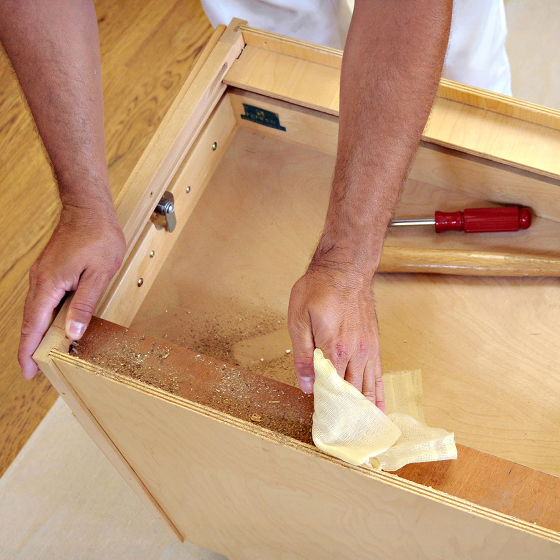 slide 3 of 6, Project Source 2 -Pack Cotton Tack cloth, 1 ct