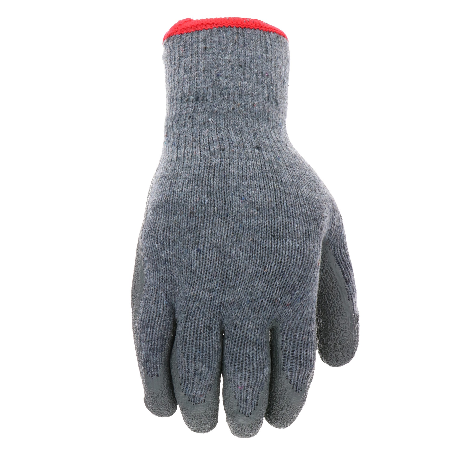 slide 2 of 5, Project Source Large Gray Latex dipped Polyester 3 -Pairs, 1 ct