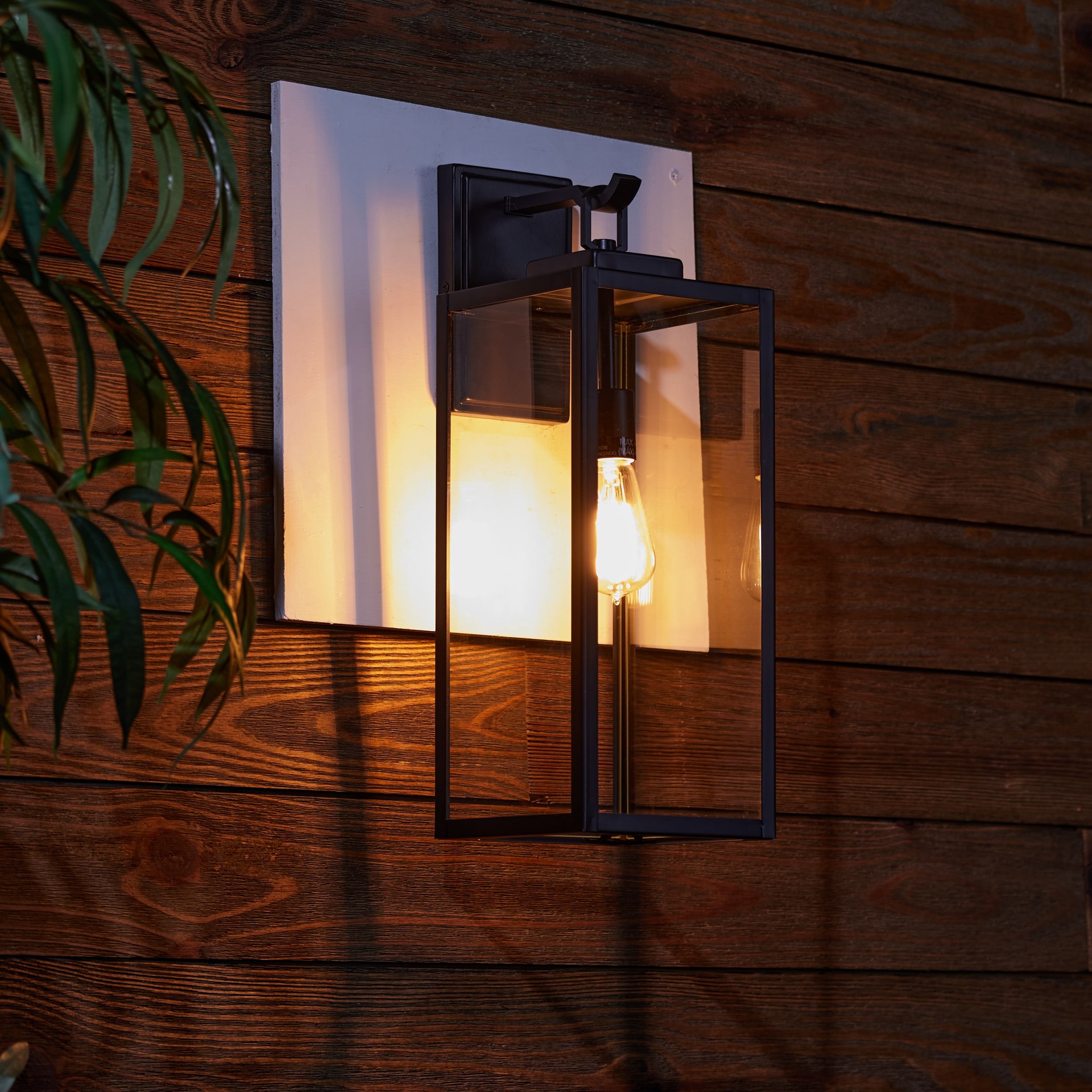 slide 2 of 6, Quoizel Breitling 1 -Light 20-in H Matte Black Hardwired Outdoor Wall Light, 1 ct