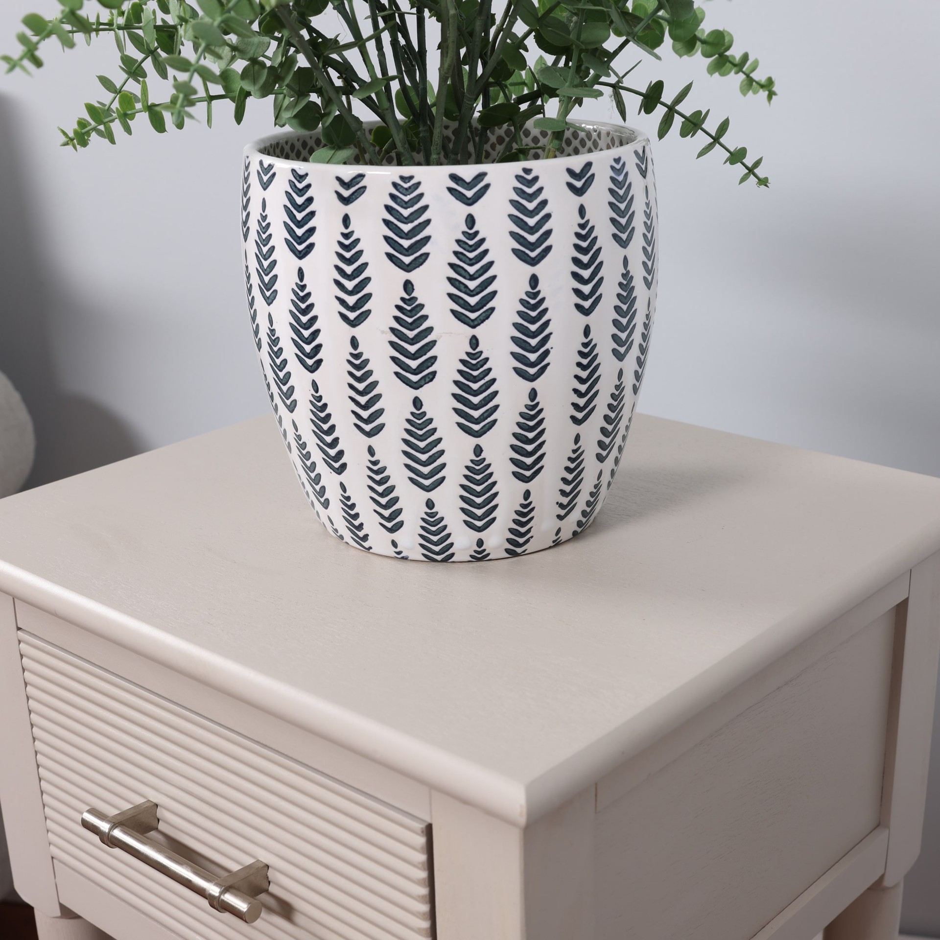 slide 6 of 6, allen + roth 14-in W x 28-in H Gray Wood Square Casual End Table Assembly Required, 1 ct