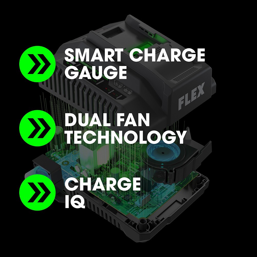 slide 3 of 6, FLEX 24 -Volt Lithium-ion ( Battery Charger ), 1 ct
