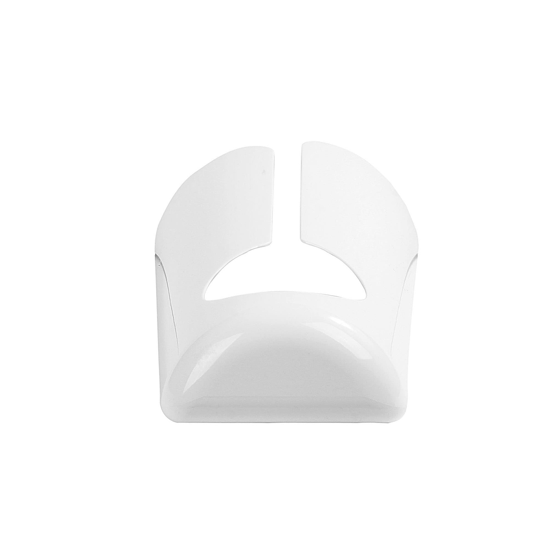 slide 4 of 6, Style Selections 3.75-in W x 14-in H x 7.25-in D 1 -Tier Cabinet-mount White Plastic Bag organizer, 1 ct