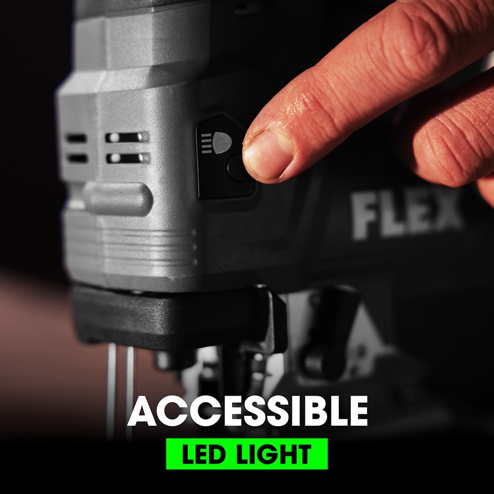 slide 6 of 6, FLEX 24-volt Brushless Variable Speed Keyless Cordless Jigsaw (Battery Not Included and Charger Not Included), 1 ct