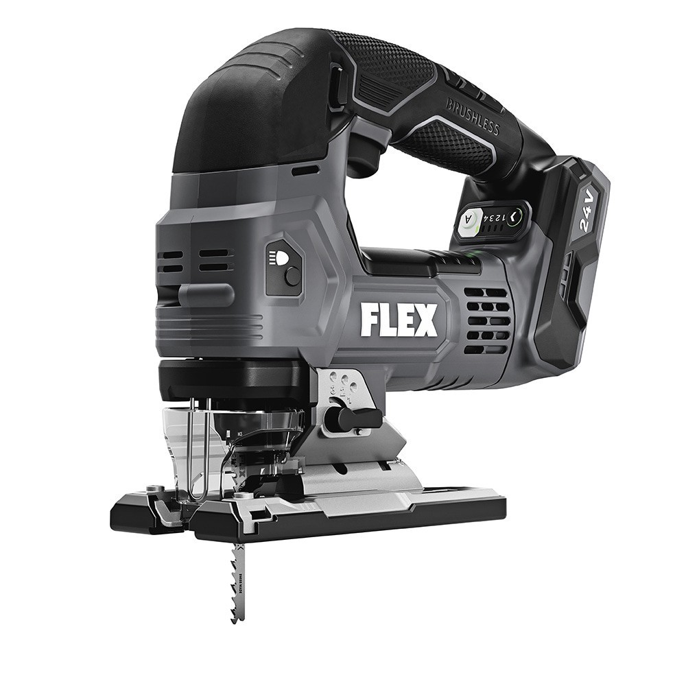 slide 1 of 6, FLEX 24-volt Brushless Variable Speed Keyless Cordless Jigsaw (Battery Not Included and Charger Not Included), 1 ct