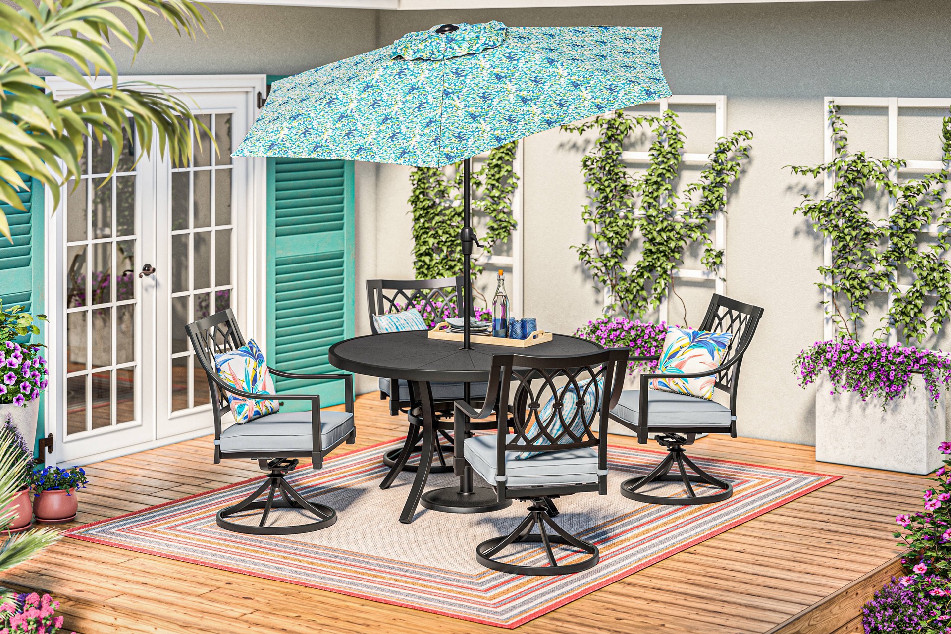 slide 3 of 6, Origin 21 Rectangle 11-in W x 24-in L White Mixed/Composite Indoor/Outdoor Deck box planter, 1 ct