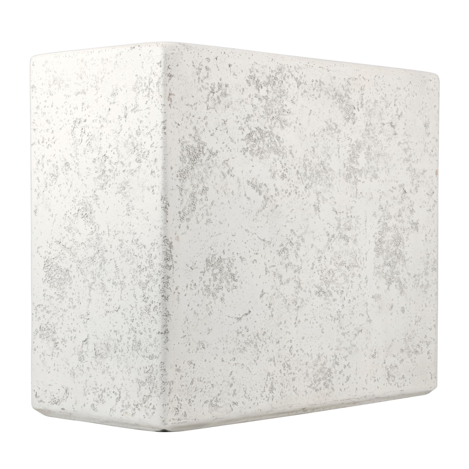 slide 4 of 6, Origin 21 Rectangle 11-in W x 24-in L White Mixed/Composite Indoor/Outdoor Deck box planter, 1 ct