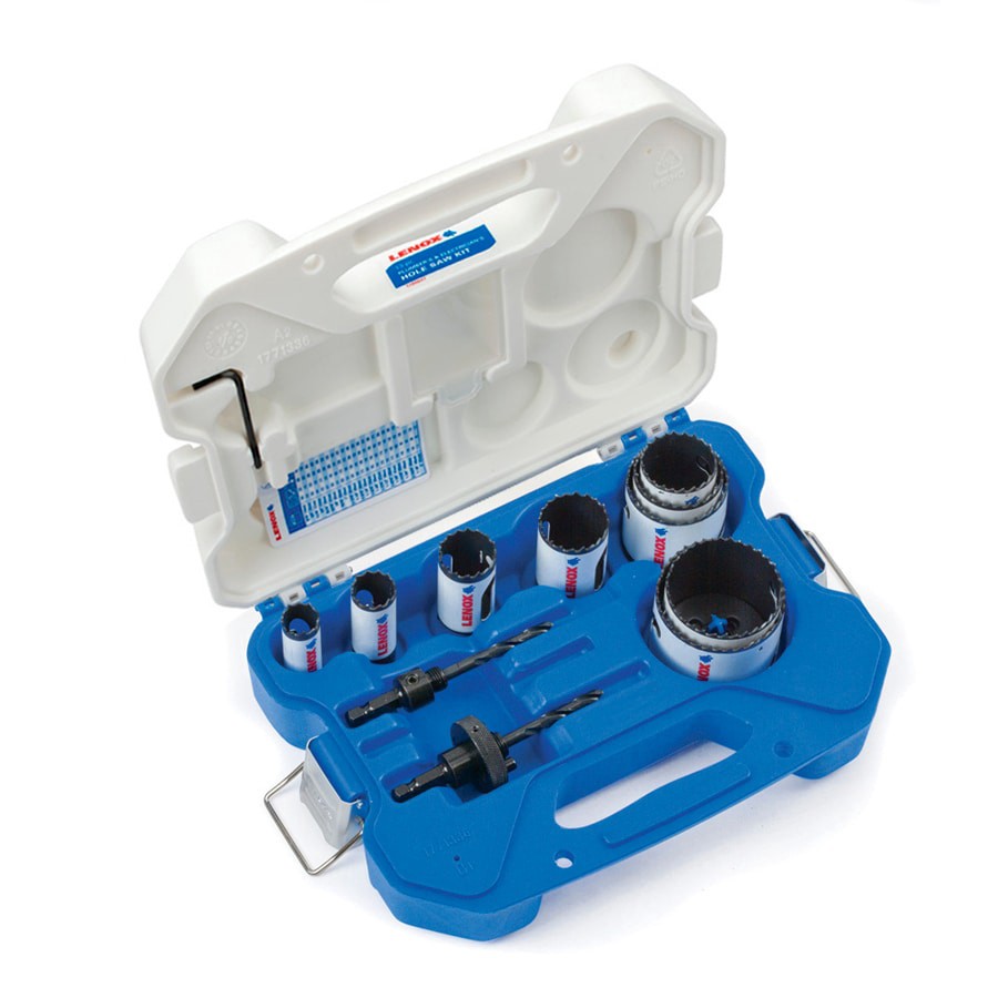 slide 1 of 6, LENOX Bi-metal Arbored Hole saw 13 -Piece with Hard Case, 1 ct