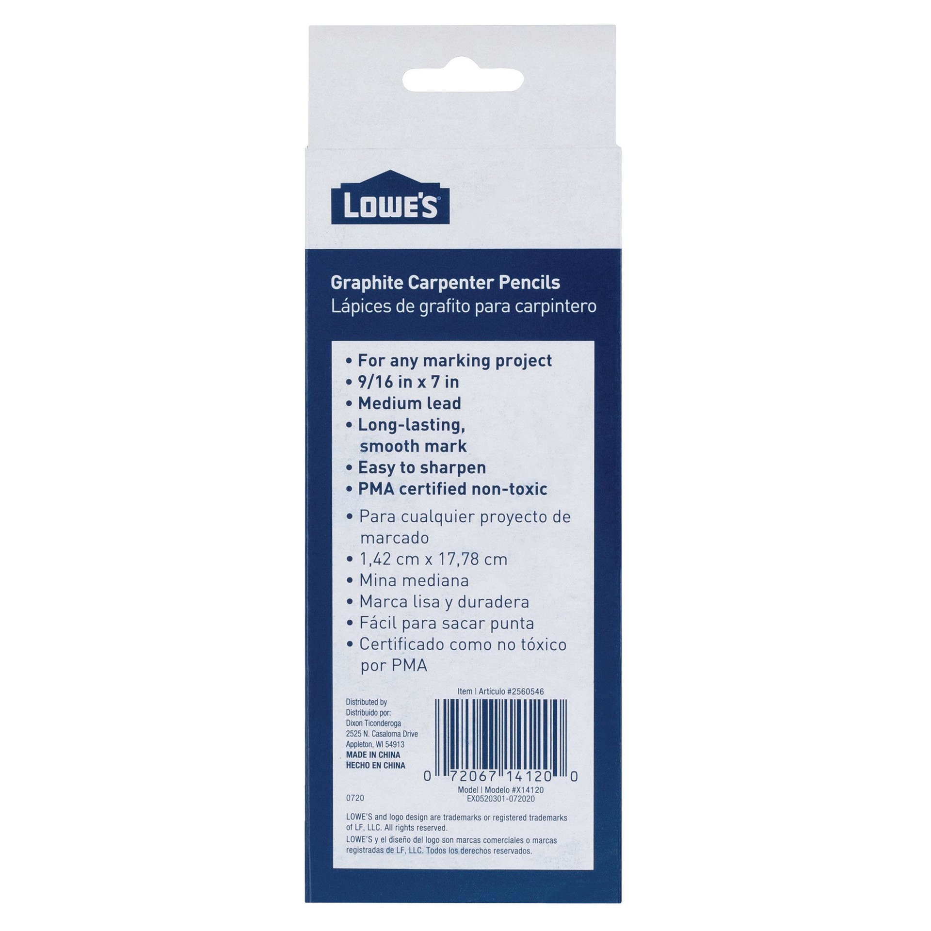 slide 4 of 4, Lowe's 20 -Pack Blue Pencil, 1 ct