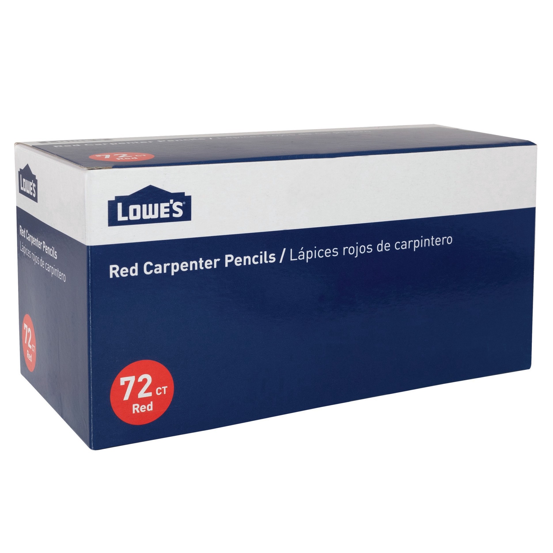 slide 3 of 3, Lowe's 7 inches Red Pencil, 1 ct