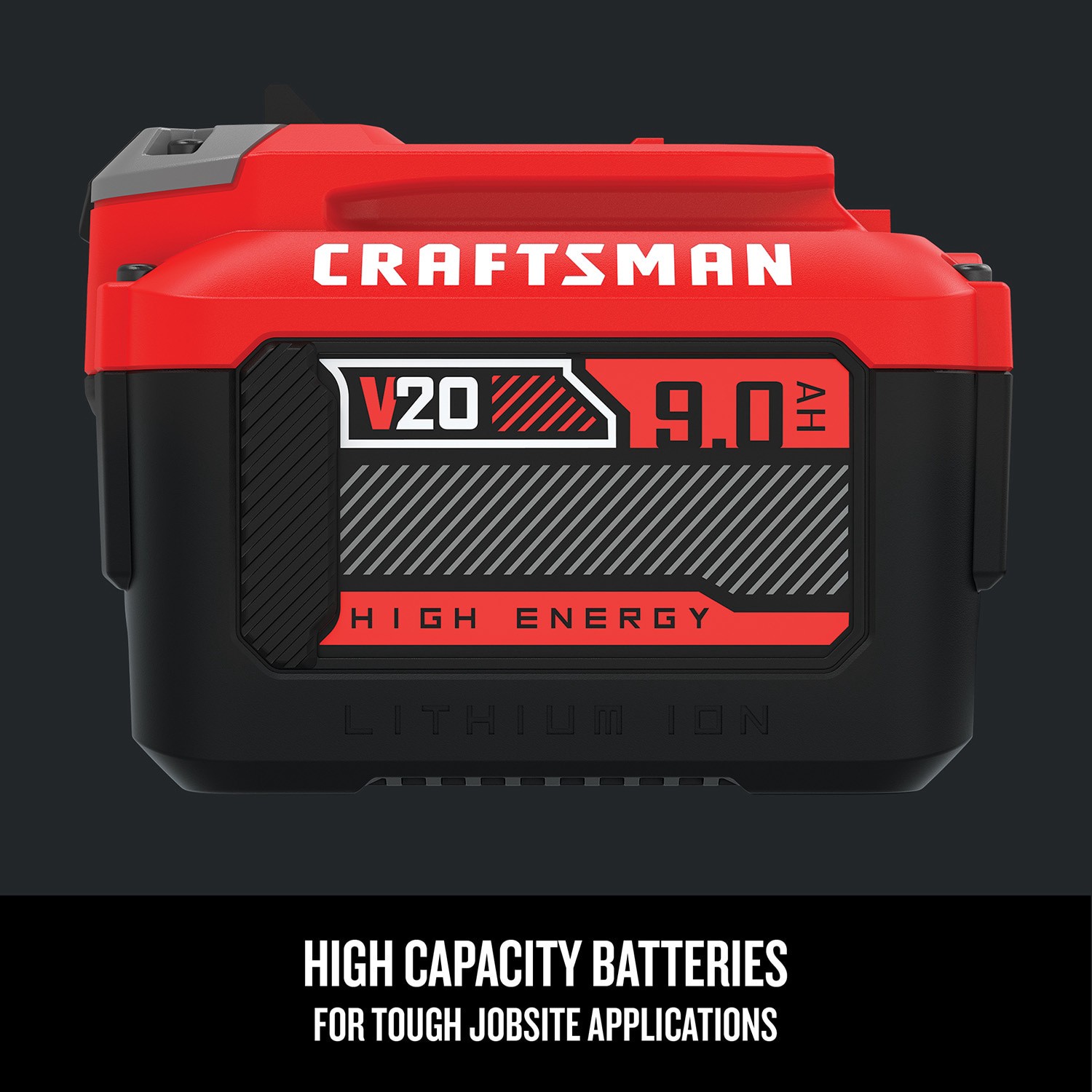 slide 5 of 6, CRAFTSMAN V20 20 -Volt 1 -Pack Lithium-ion ( 9 Ah Battery ), 1 ct