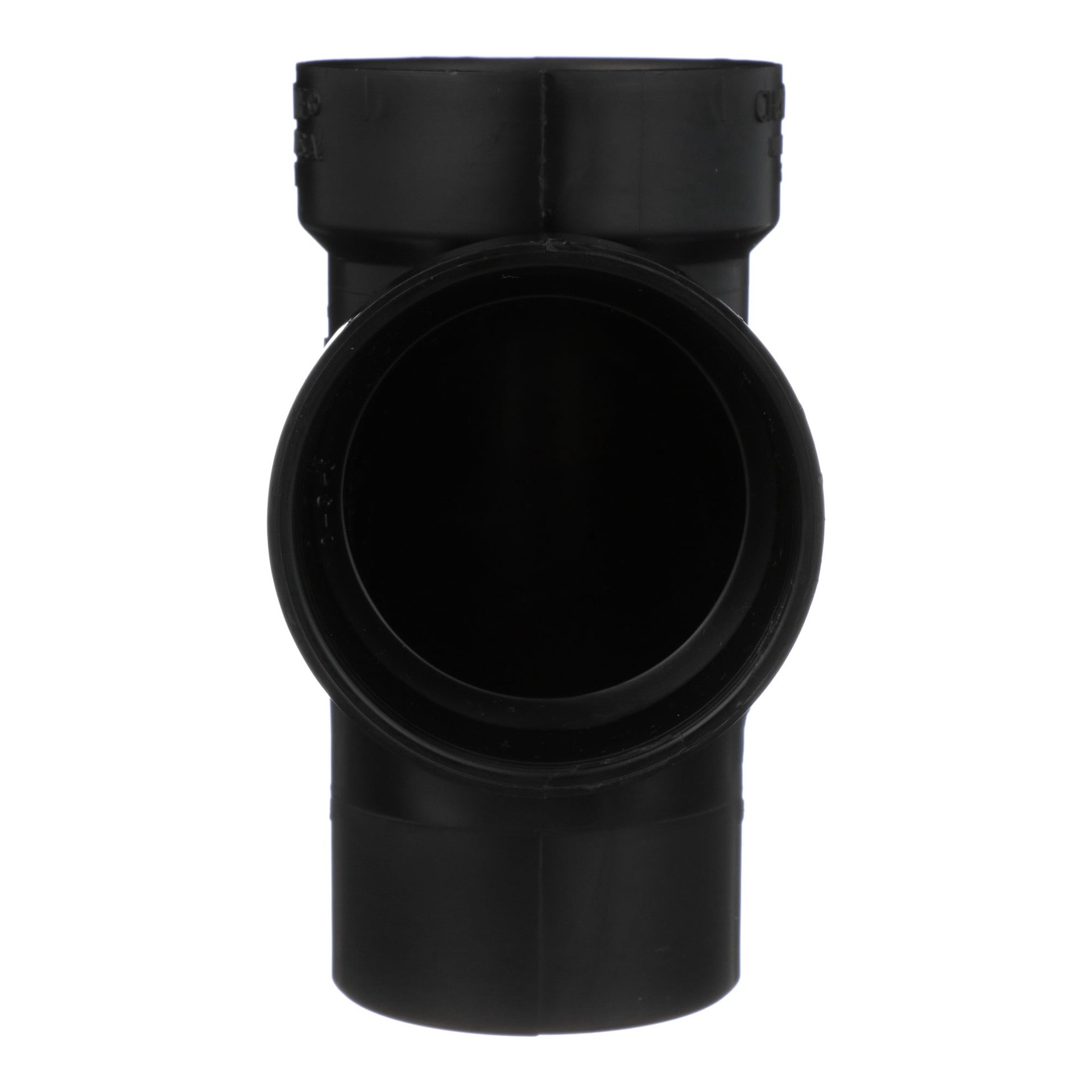 slide 2 of 6, Charlotte Pipe 3-in x 3-in x 3-in dia ABS DWV Fitting is NSF safety listed and suitable for non-potable water applications, 1 ct