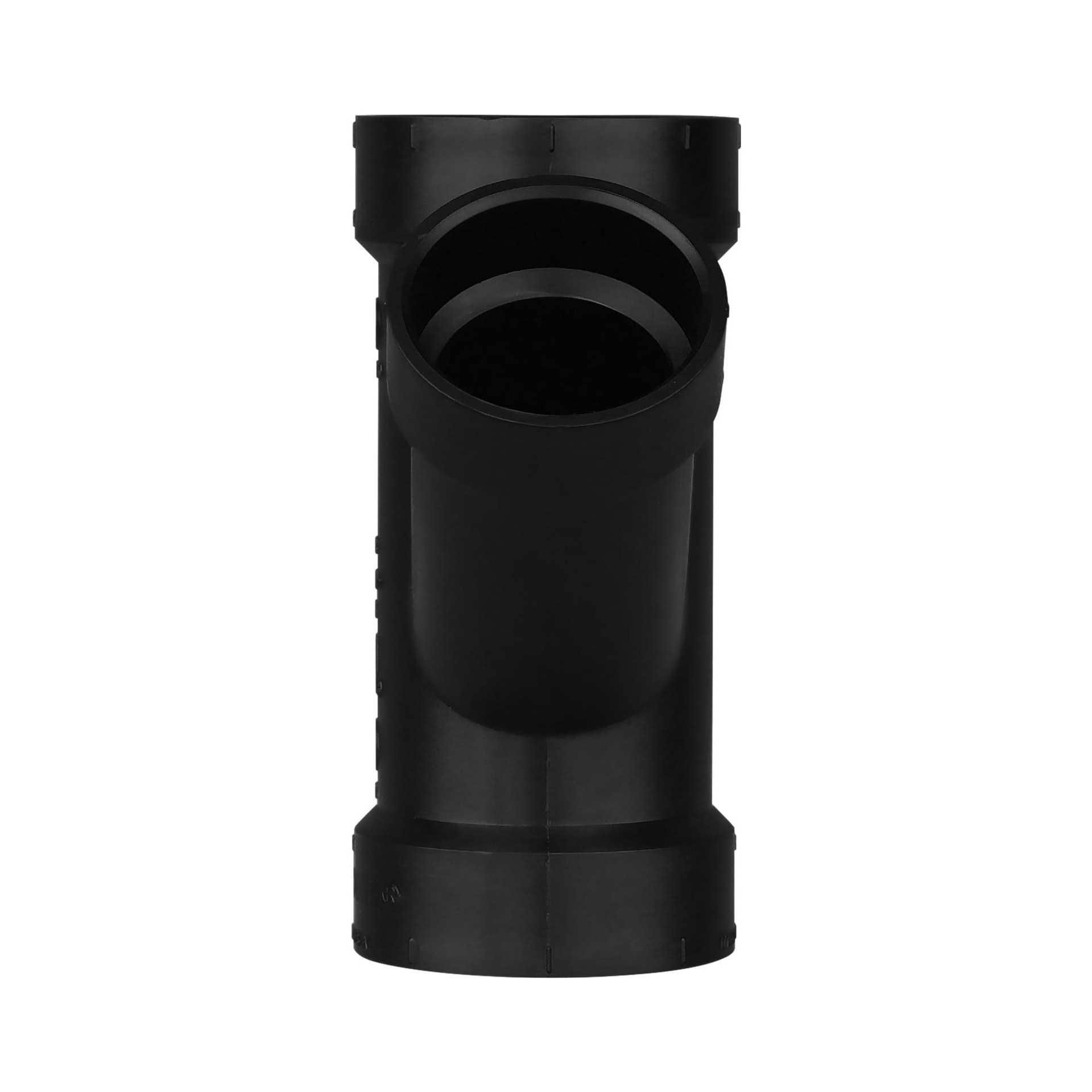 slide 2 of 6, Charlotte Pipe 4-in x 4-in x 2-in ABS DWV Reducing Wye, 1 ct