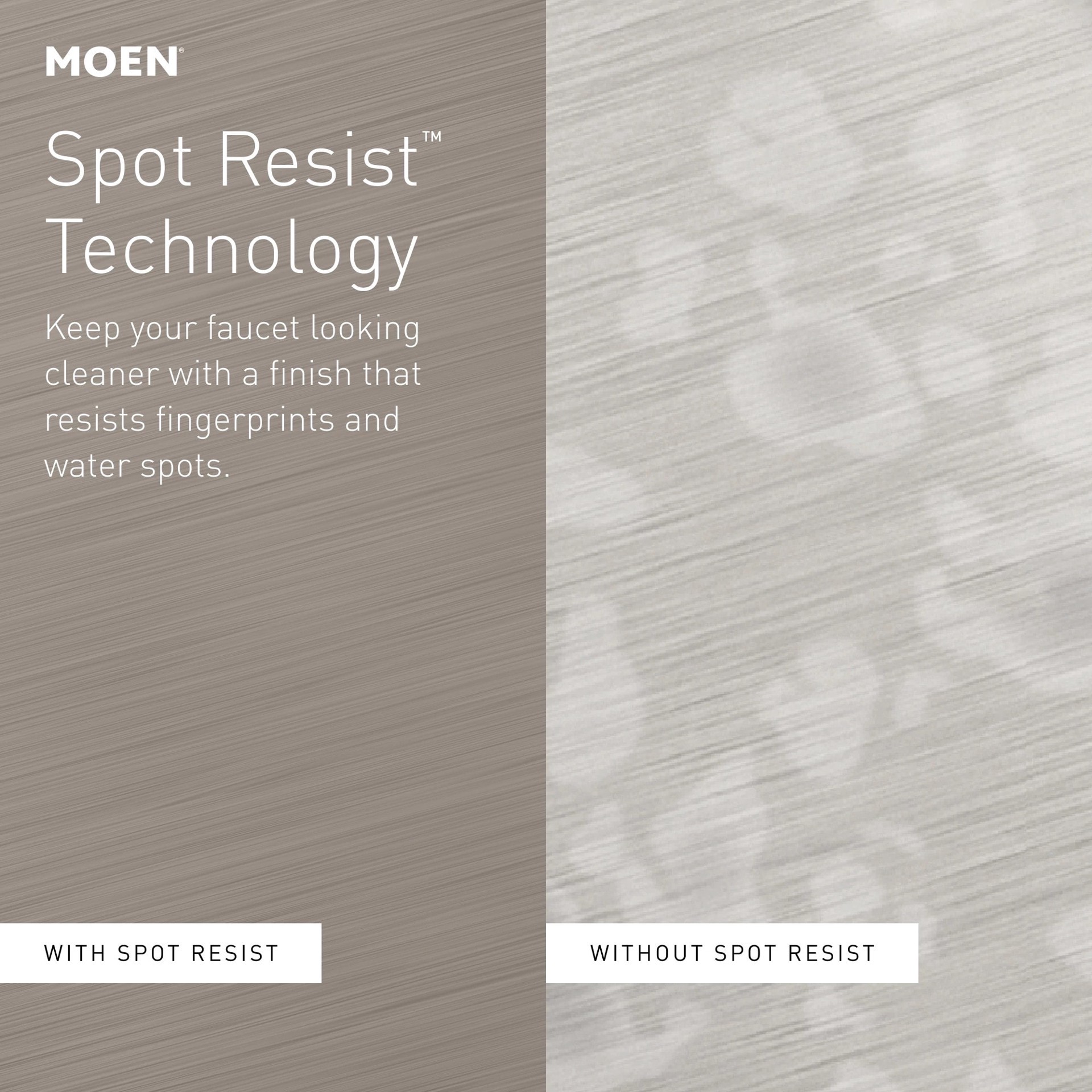 slide 6 of 6, Moen Engage 6.0 -Spray Spot Resist Brushed Nickel 5.5-in Round Rain Handheld Shower Head 1.75 GPM, 1 ct