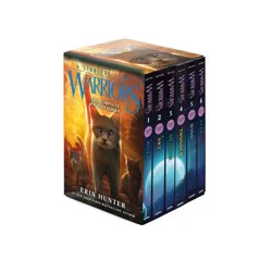 Harper Collins Warriors: A Starless Clan Box Set: Volumes 1 to 6 - by Erin Hunter (Paperback)
