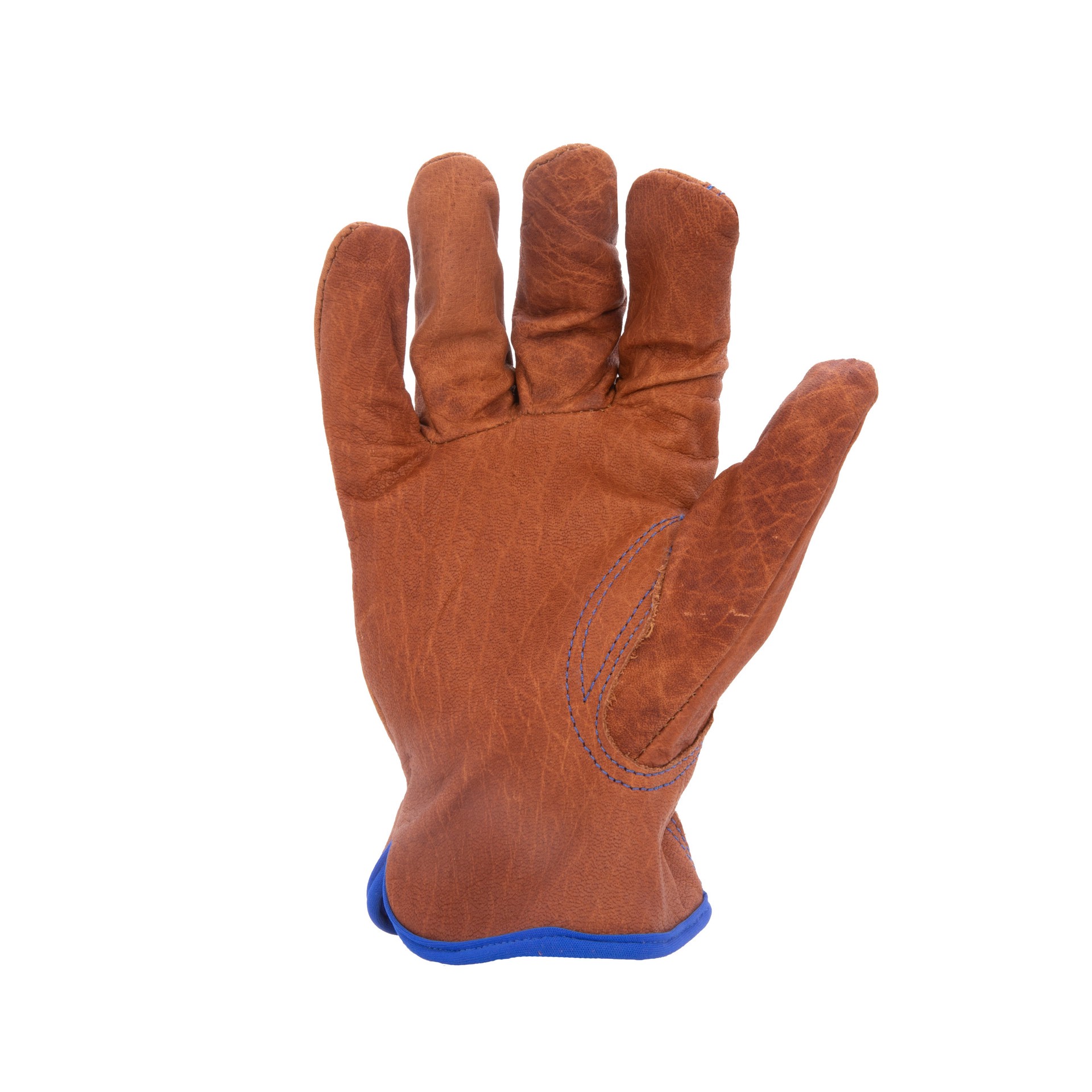 slide 5 of 6, Kobalt Large Brown Leather Construction Gloves 1 -Pairs, 1 ct
