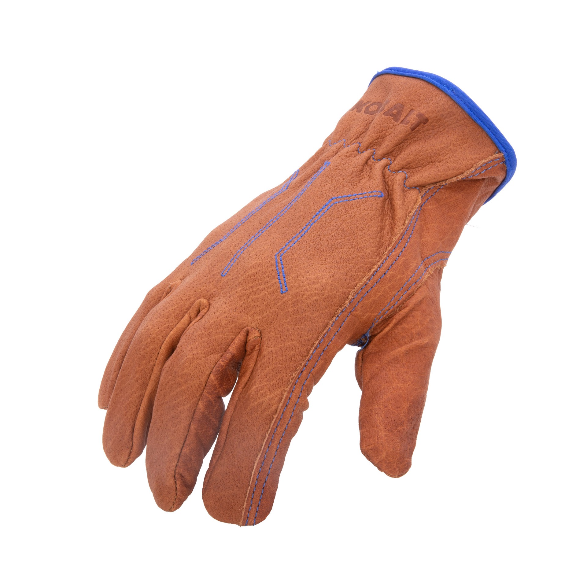 slide 5 of 6, Kobalt X-large Brown Leather Construction Gloves 1 -Pairs, 1 ct