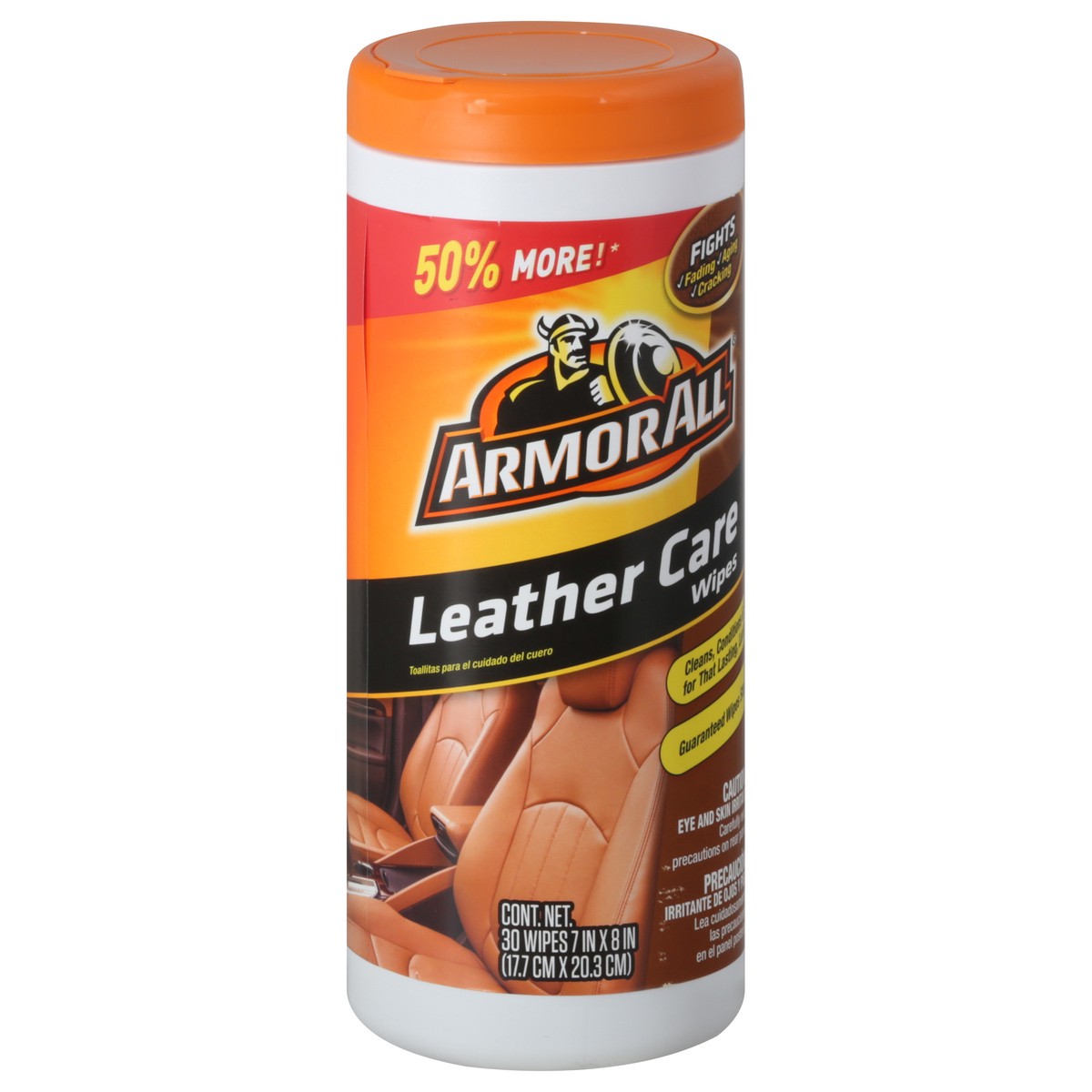 slide 2 of 9, Armor All Leather Wipes, 20 ct