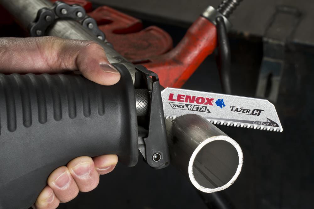 slide 3 of 6, LENOX Lazer Carbide tooth 6-in 8 TPI Metal cutting Reciprocating Saw Blade, 1 ct