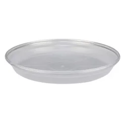 allen + roth 11.54-in Translucent Plastic Plant Saucer
