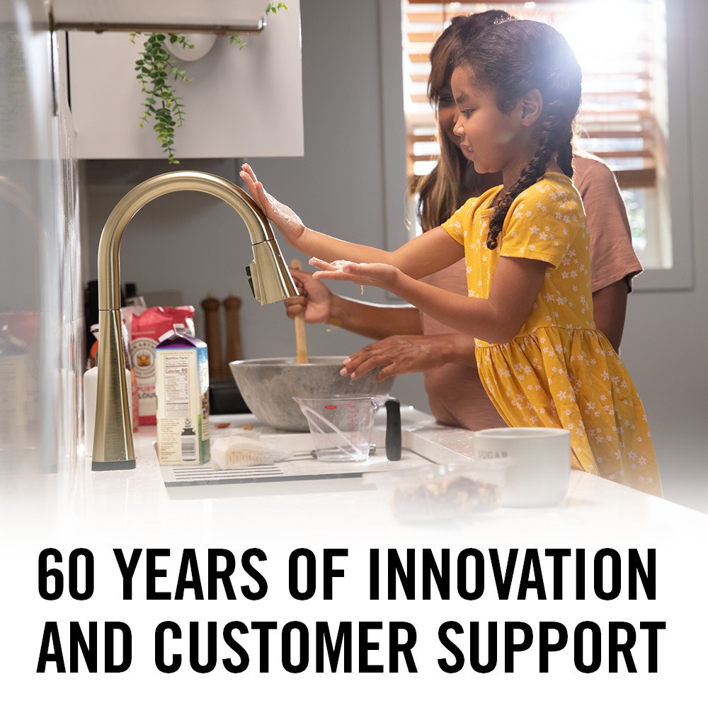 slide 4 of 5, Delta Commercial Chrome Single hole 1-handle WaterSense Mid-arc Residential Handle Bathroom Sink Faucet, 1 ct