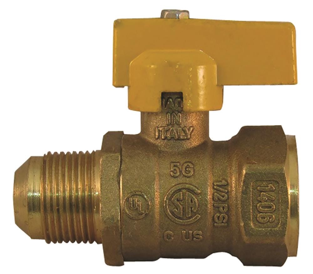 slide 1 of 1, PRO-FLEX Pro-Flex 1/2-in FIP Brass Ball Valve, 1 ct