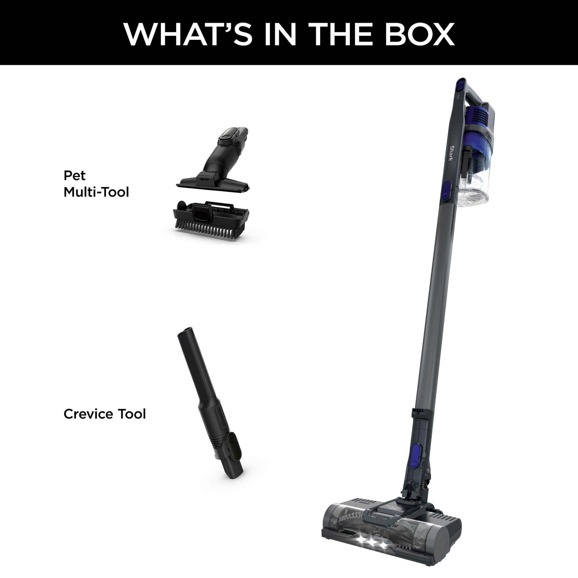 slide 2 of 6, Shark Pro 40Mins Run Time, LED Headlights Cordless Pet Stick Vacuum Cleaner (Convertible to Handheld), 1 ct