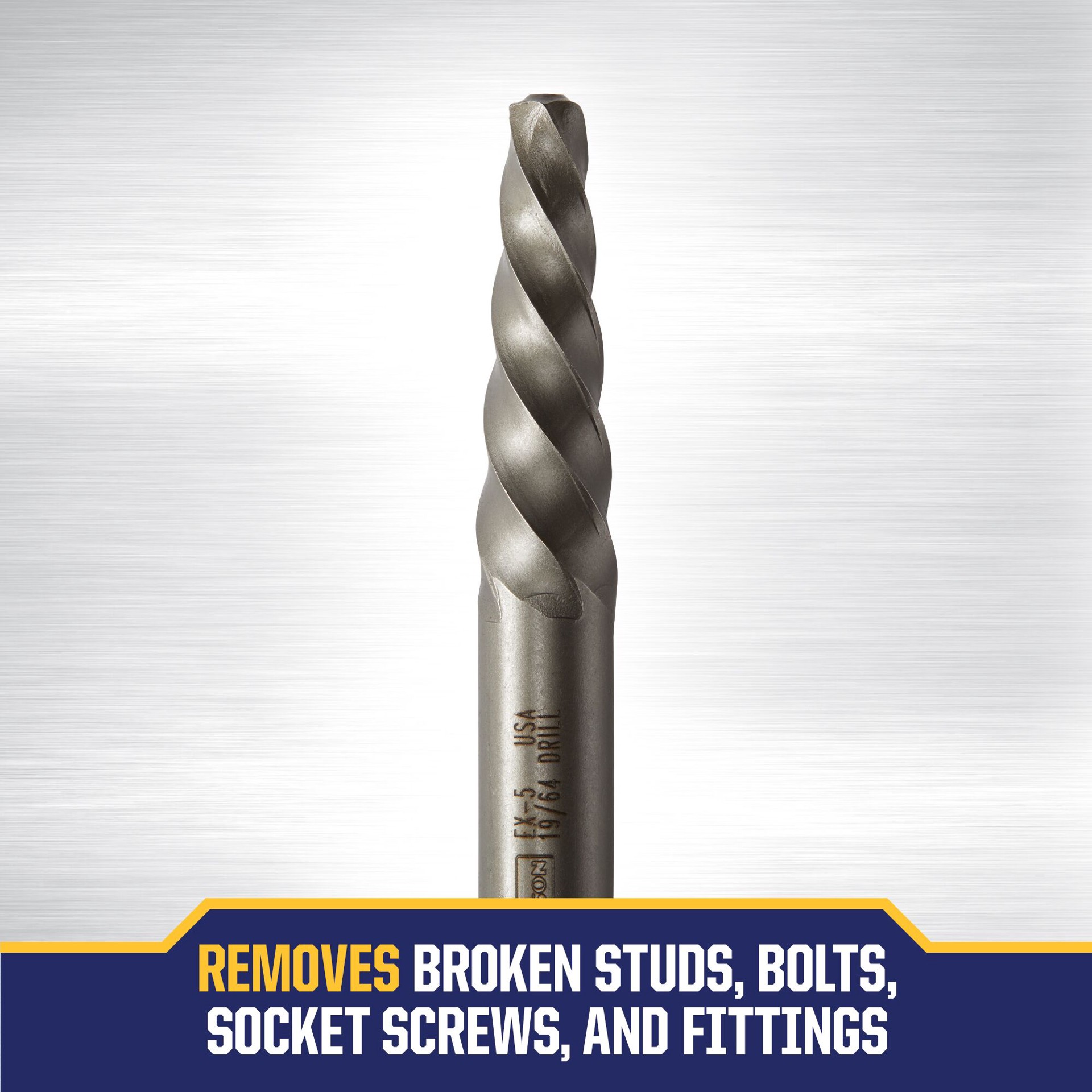 slide 4 of 6, IRWIN Hanson 2-Pack Carbon Steel 3-3/8-in Screw Extractor, 1 ct