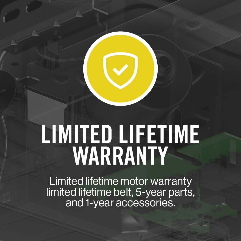 slide 6 of 6, Genie 1-1/4 HPc Belt drive Garage Door Opener and Battery Back-Up, 1 ct