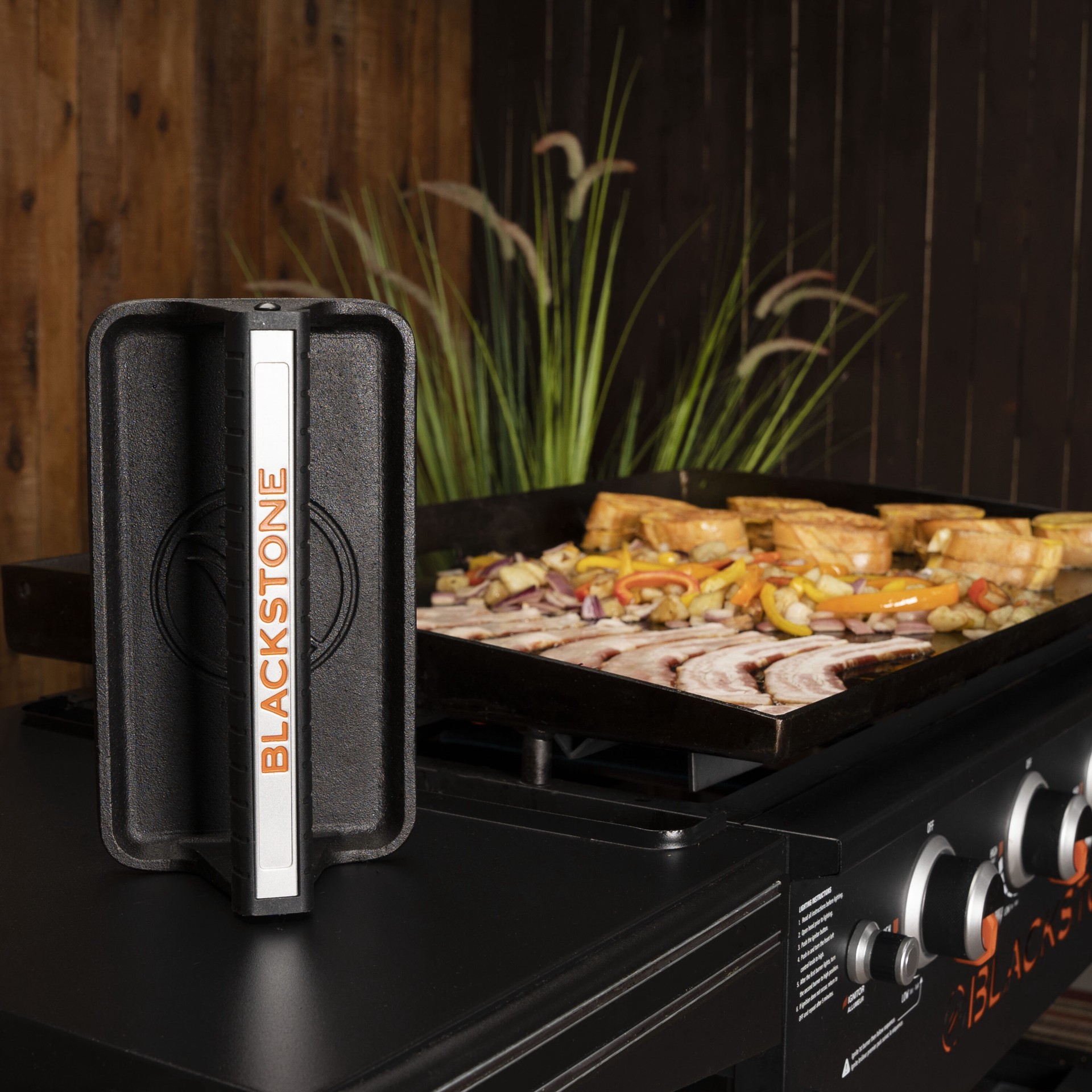 slide 5 of 6, Blackstone Culinary Griddle Press Cast iron Griddle press, 1 ct