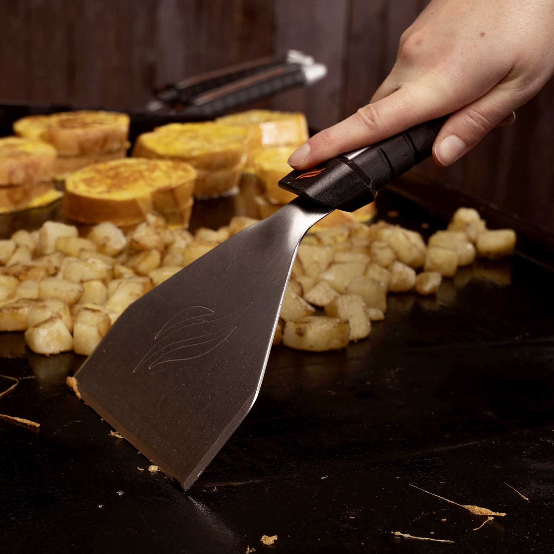 slide 6 of 6, Blackstone Culinary 3 -Piece Stainless steel Spatula, 1 ct