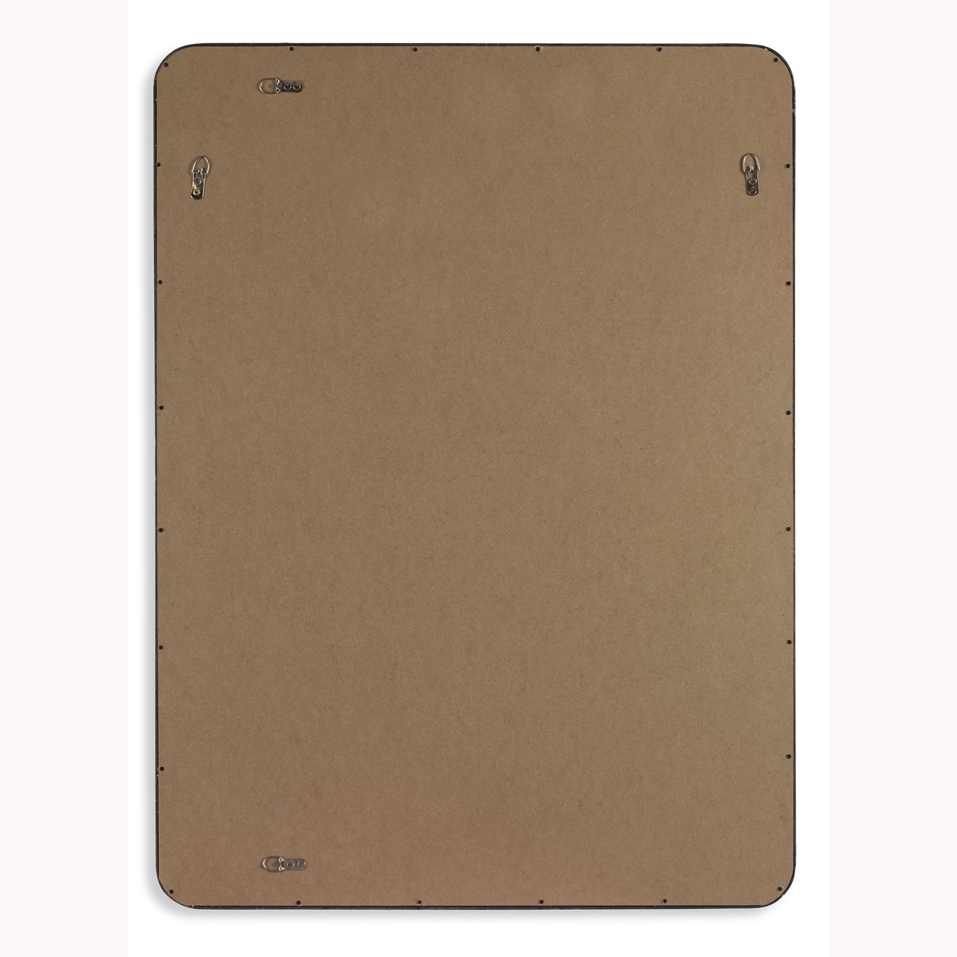 slide 6 of 6, allen + roth 30-in W x 40.0-in H Rectangle Dark Bronze Framed Wall Mirror, 1 ct