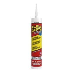 Flex Paste 9-fl oz White Paste Waterproof Rubberized Coating