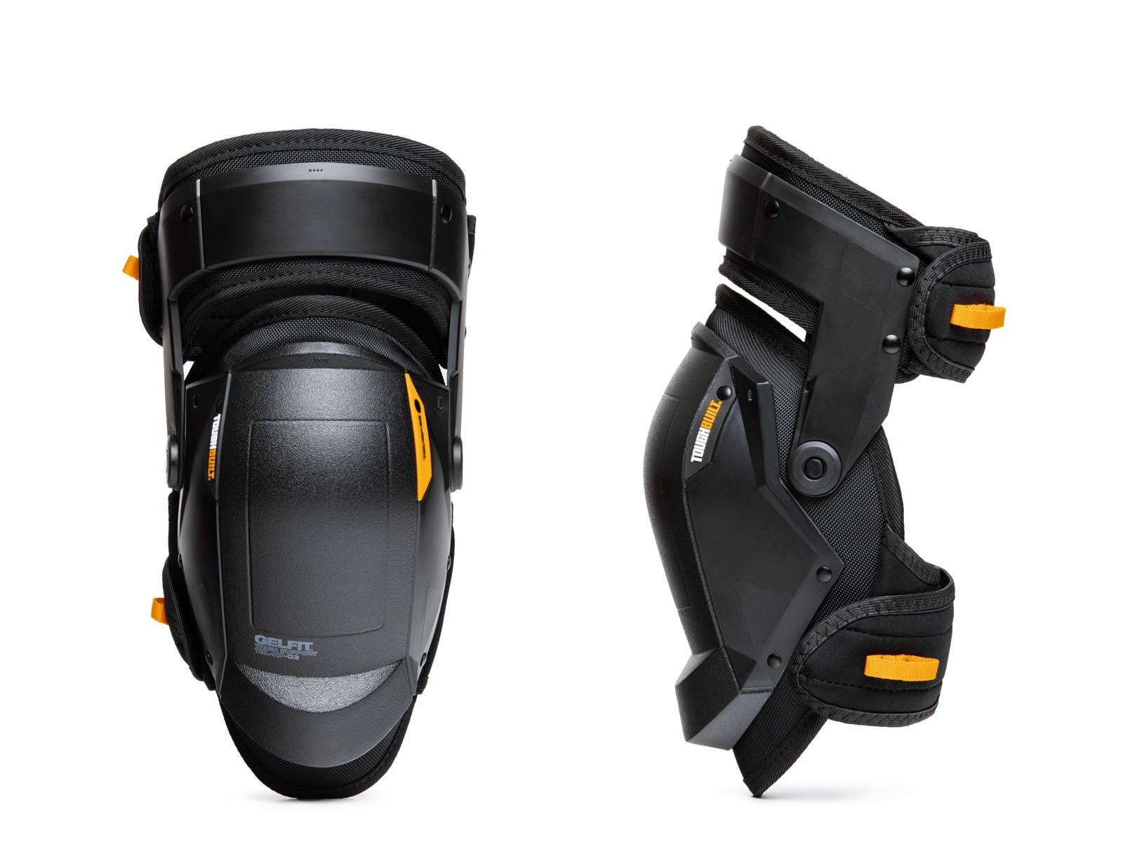 slide 1 of 6, TOUGHBUILT GelFit Thigh Support Hard Shell Knee Pads, 1 ct