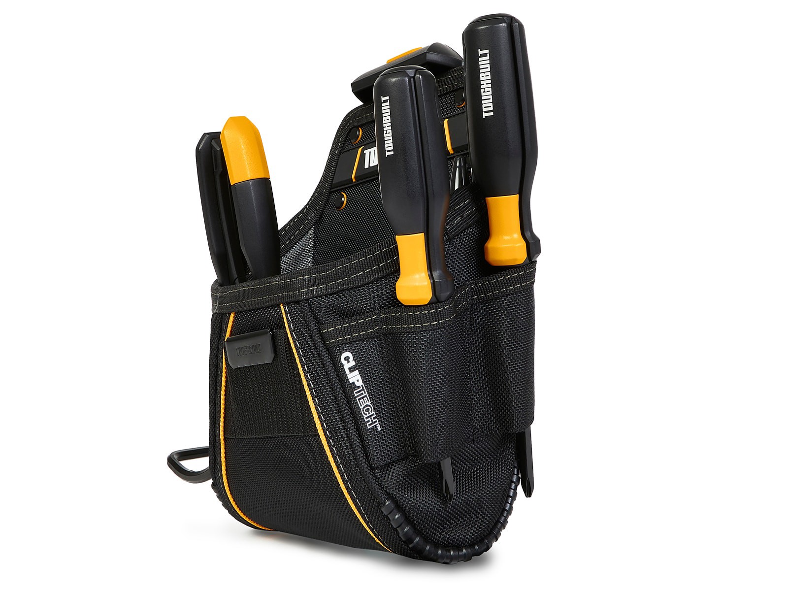 slide 5 of 6, TOUGHBUILT Tradesman Pouch + Hammer Loop Polyester General construction Tool Pouch, 1 ct
