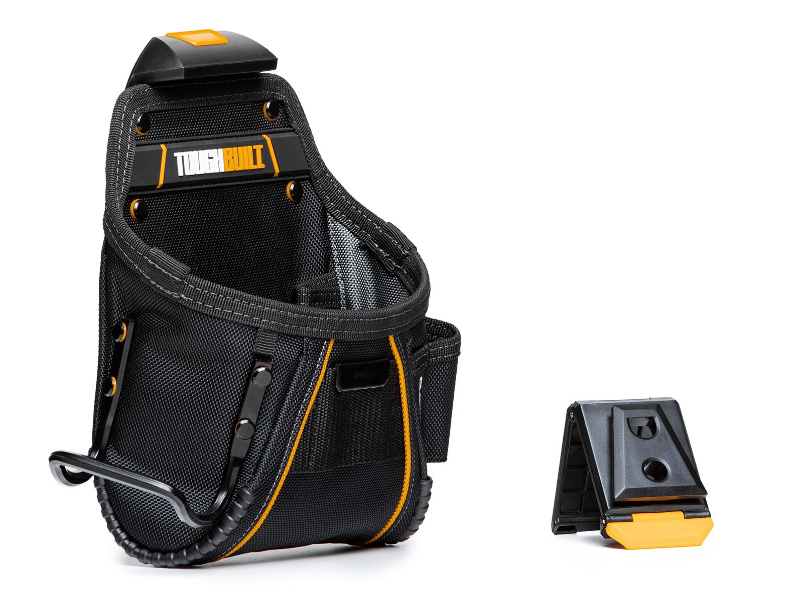 slide 1 of 6, TOUGHBUILT Tradesman Pouch + Hammer Loop Polyester General construction Tool Pouch, 1 ct