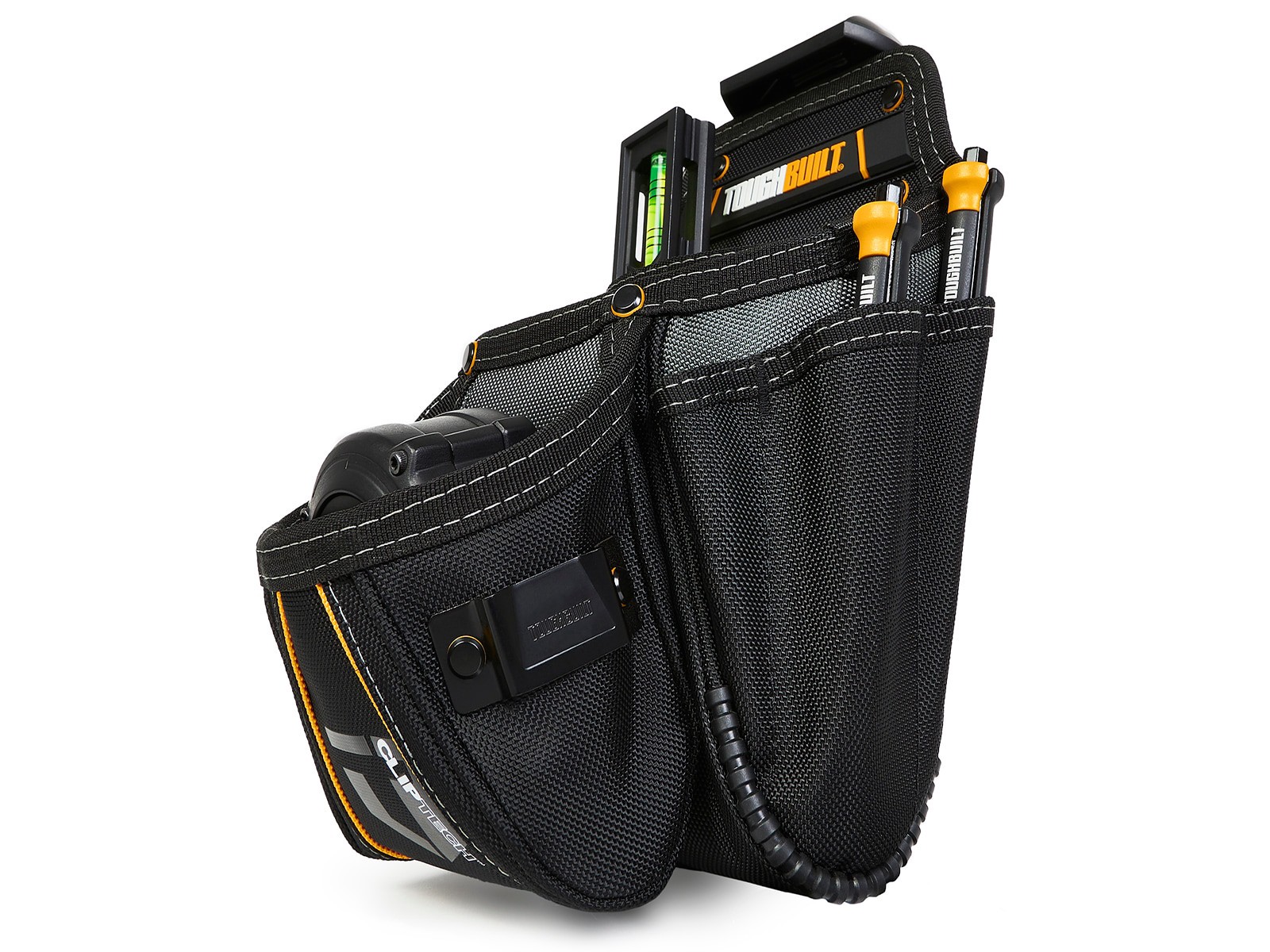 slide 4 of 6, TOUGHBUILT Builder Polyester General construction Tool Pouch, 1 ct