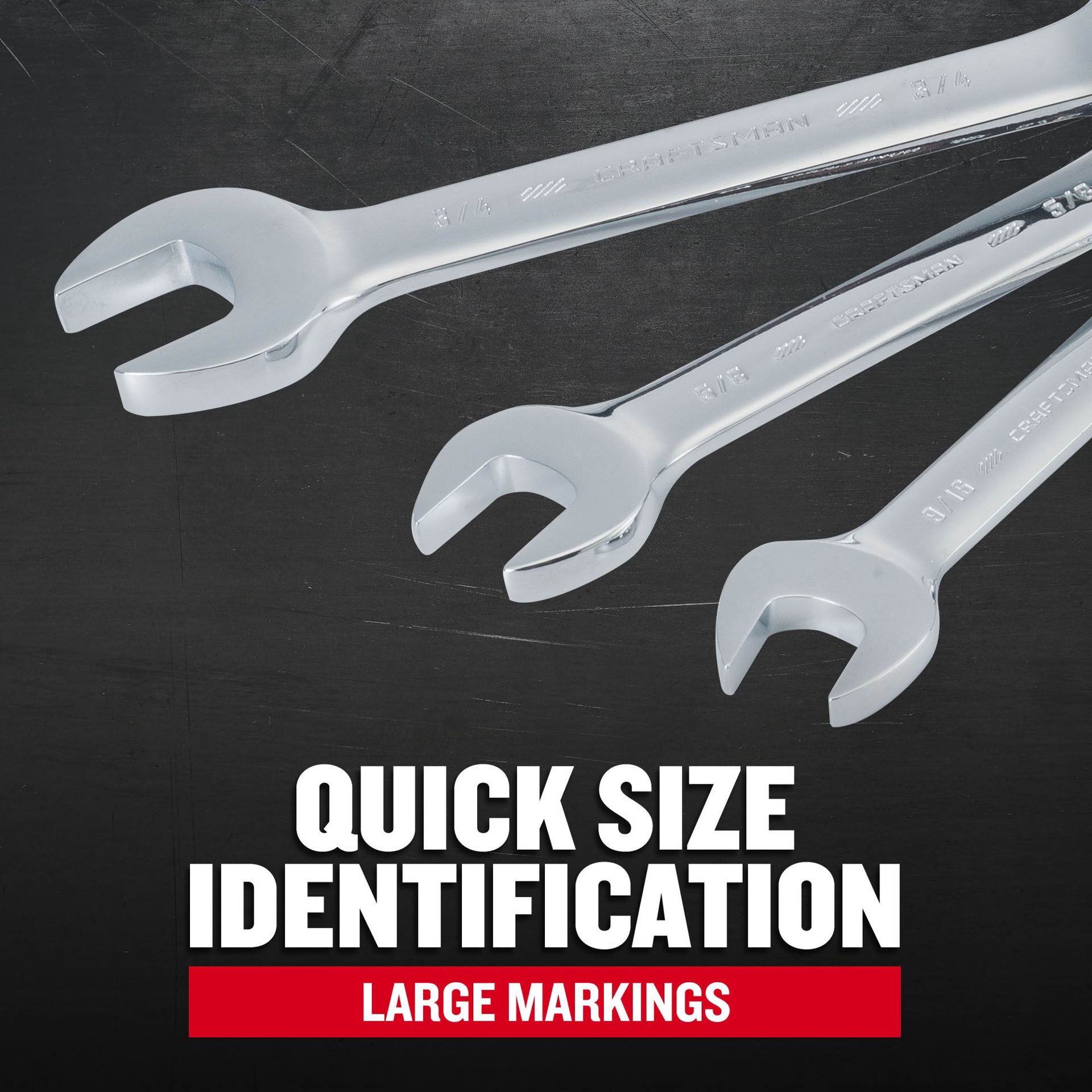 slide 5 of 6, CRAFTSMAN 7 -Piece Set Standard (SAE) Flexible Head Ratchet Wrench, 1 ct