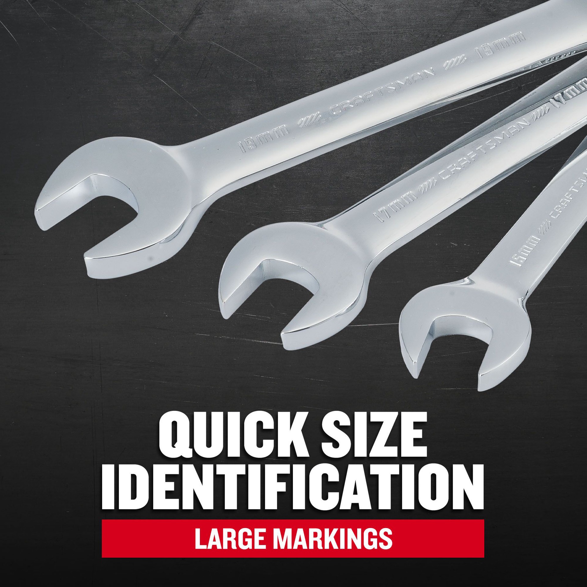 slide 5 of 6, CRAFTSMAN 7 -Piece Set Metric Flexible Head Ratchet Wrench, 1 ct