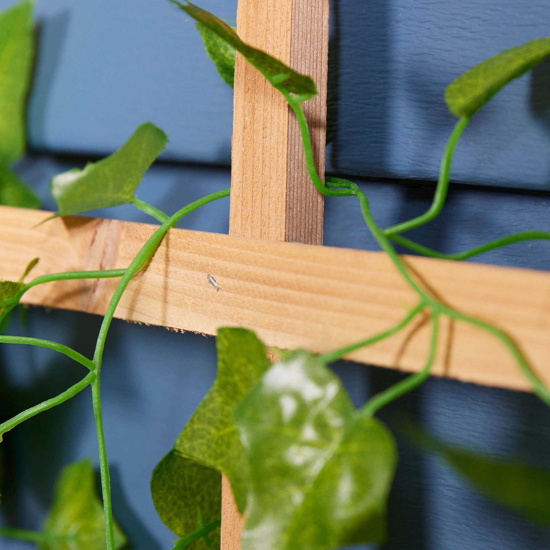 slide 2 of 6, Garden Architecture 29.5-in W x 37.5-in H Natural Cedar Fan Garden Trellis For Climbing Plants For Roses For Tomatoes, 1 ct