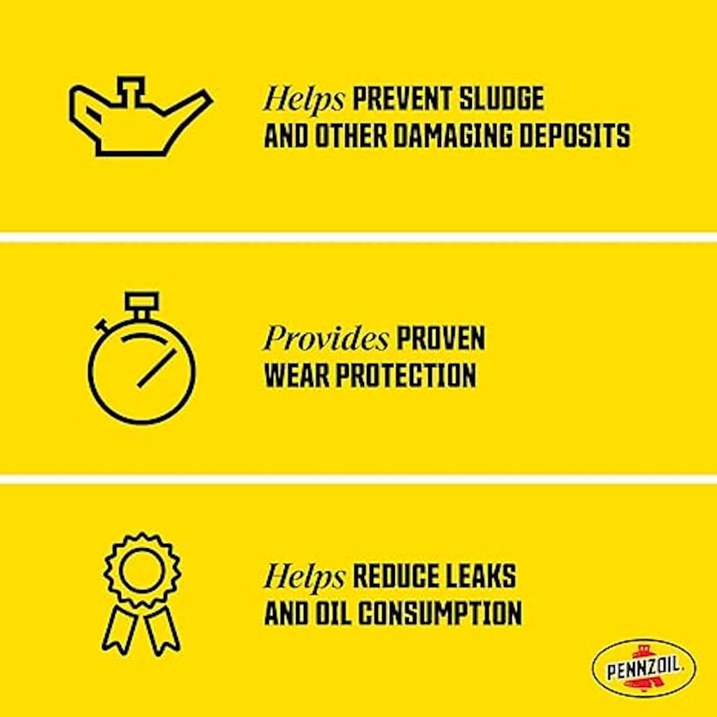 slide 3 of 3, Pennzoil 1 Quart 10W-30 Motor Oil for Gasoline Engines with Active Cleansing Technology, 1 ct