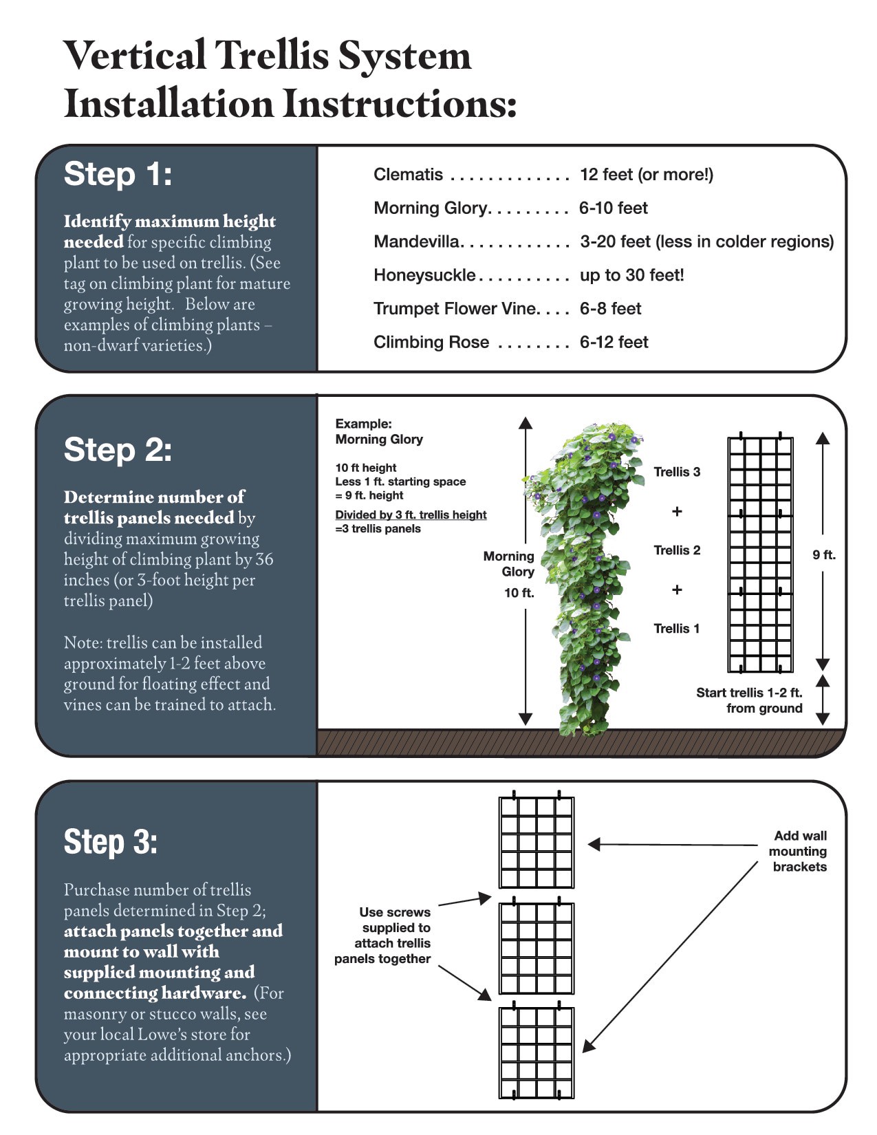 slide 4 of 6, Style Selections 30-in W x 36.75-in H Black Iron Traditional Garden Trellis For Climbing Plants For Roses, 1 ct