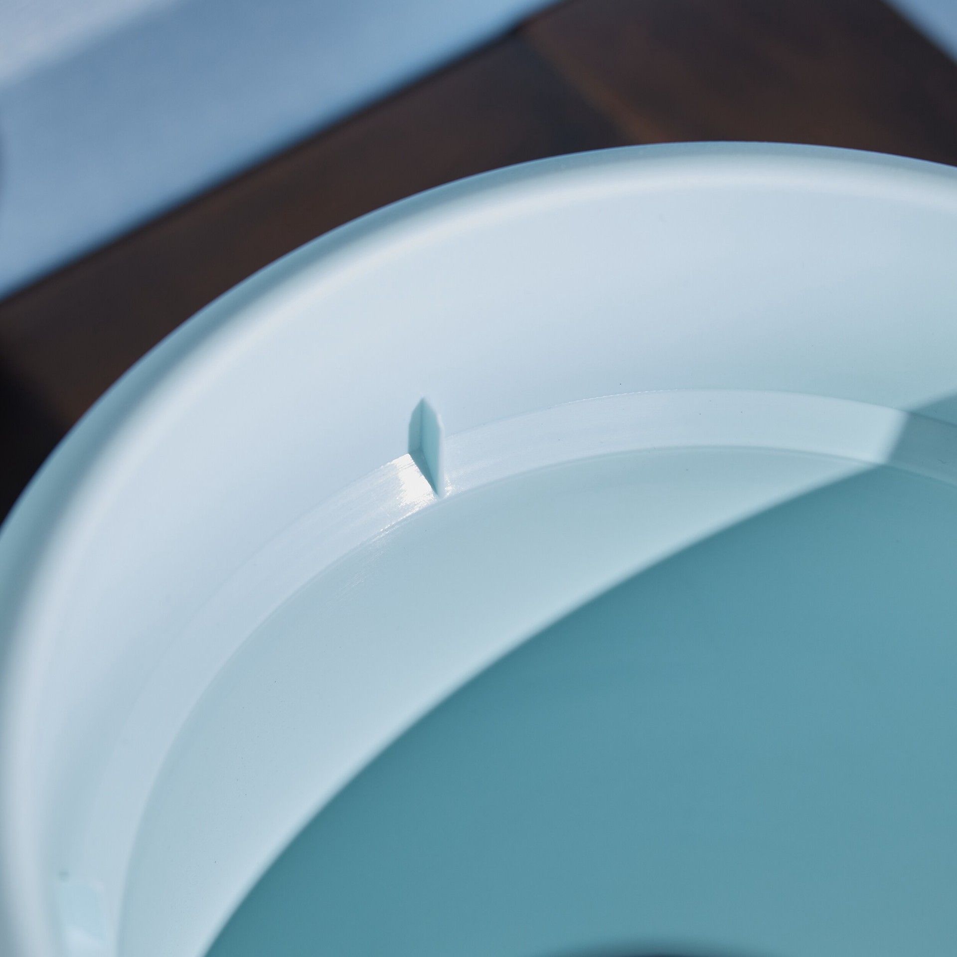 slide 2 of 6, Bloem Round 11.0-in W x 11.0-in L Blue Plastic Indoor/Outdoor Self Watering Planter, 1 ct