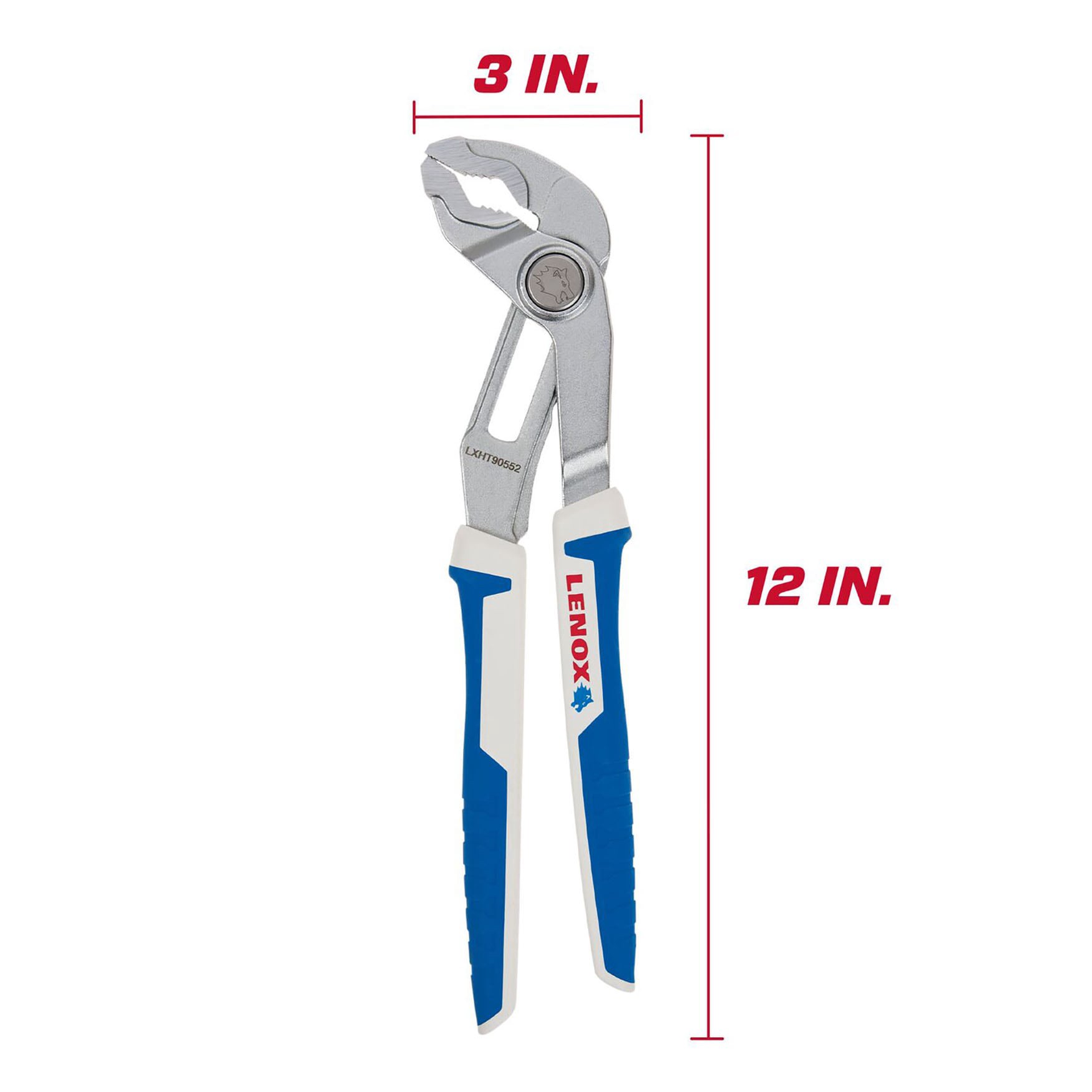 slide 3 of 6, LENOX Quick Adjust 12-in Tongue and groove pliers, 1 ct