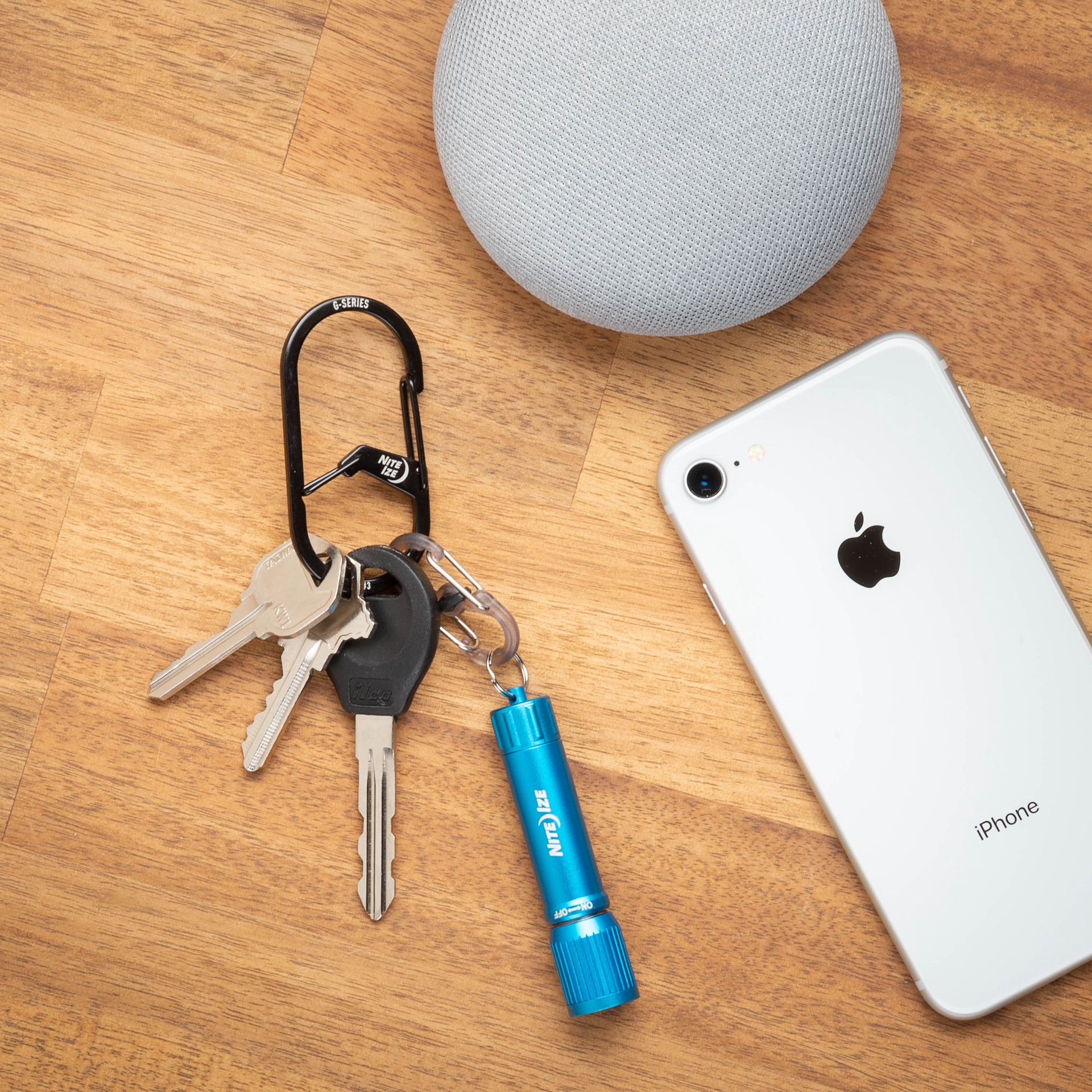 slide 6 of 6, Nite Ize Black Key control, 1 ct