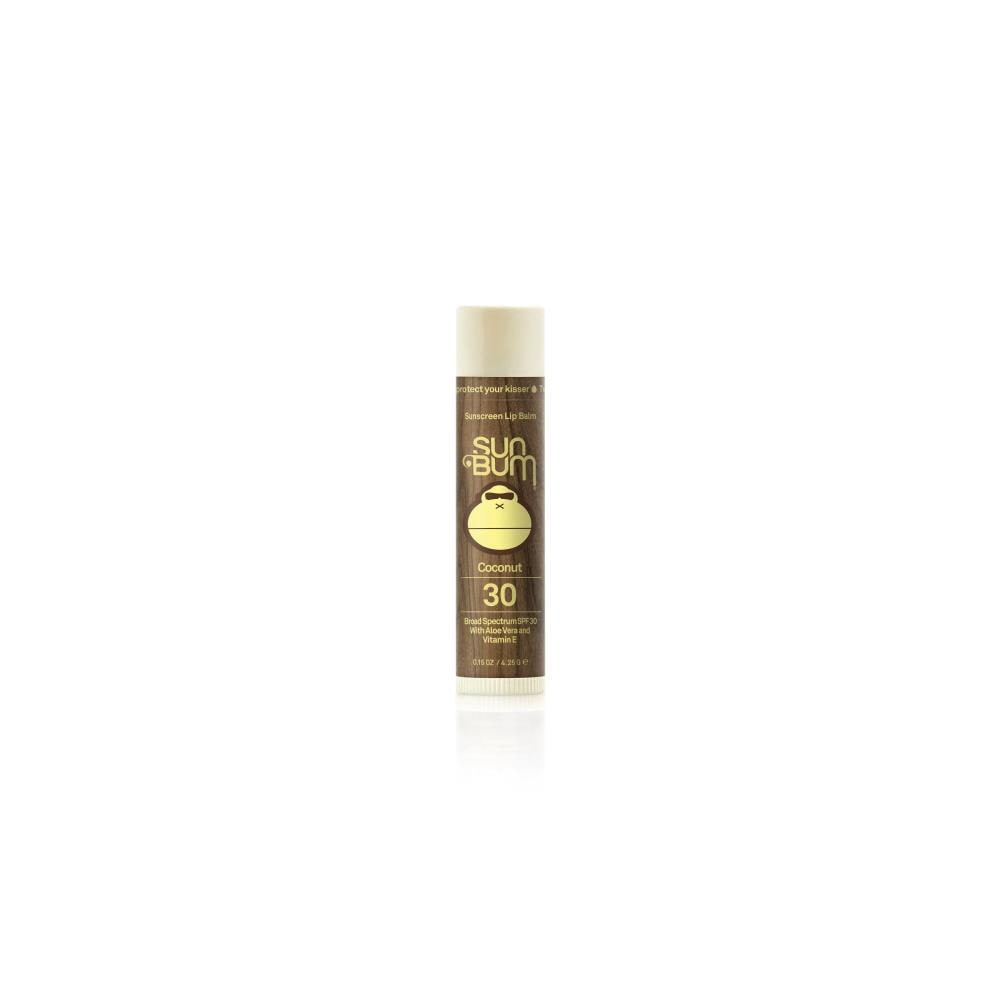 slide 1 of 1, Sun Bum SPF 30 Coconut Lip Balm Stick - Vegan, Gluten Free, Cruelty Free, Paraben Free, 1 ct